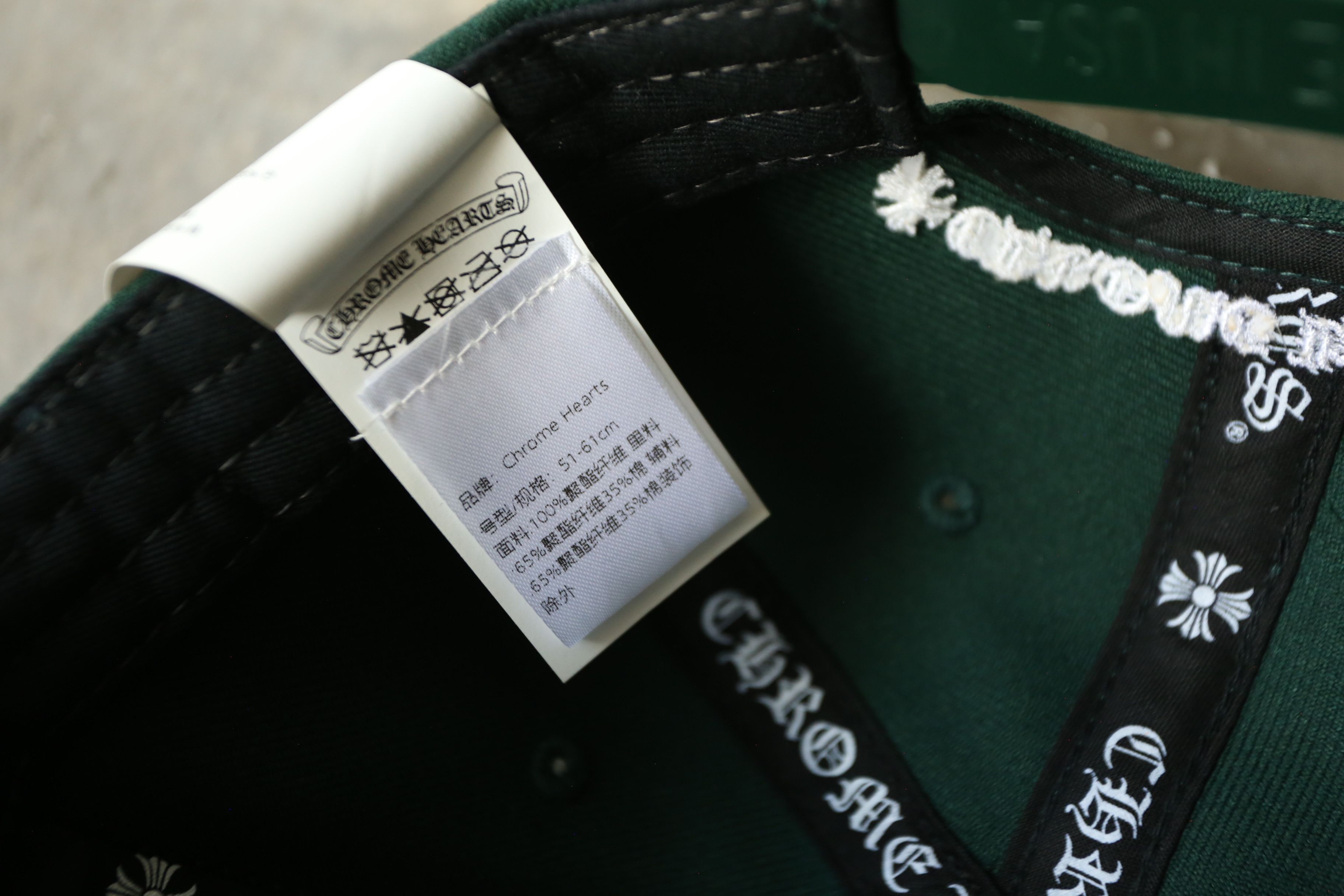 Chrome Hearts Chrome Hearts - F/W 20 - CH Baseball Cap Size ONE SIZE - 8 Thumbnail