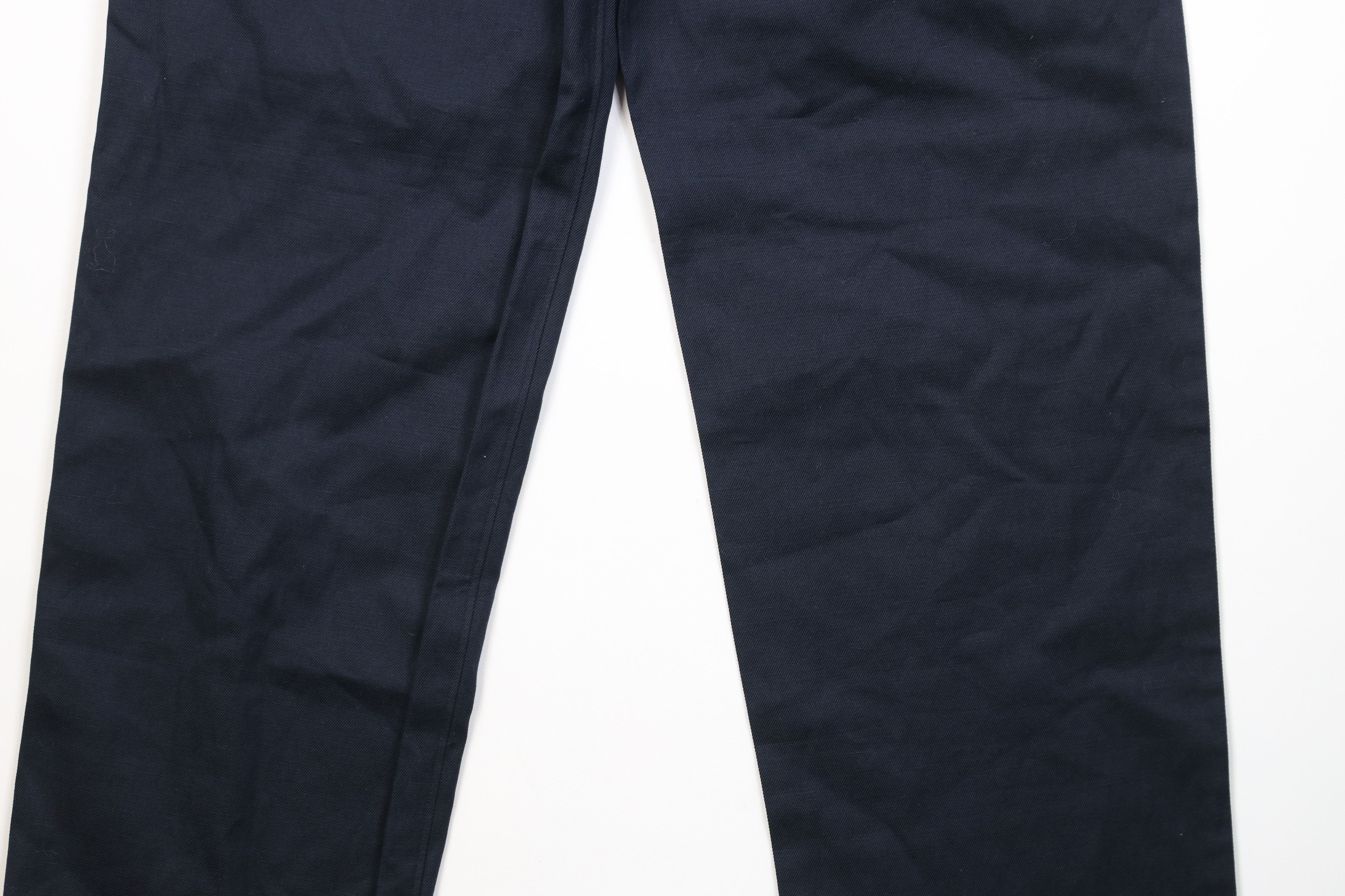 Madewell New Madewell Cotton Linen Twill Pleated Trousers Pants Blue Size US 32 / EU 48 - 12 Thumbnail