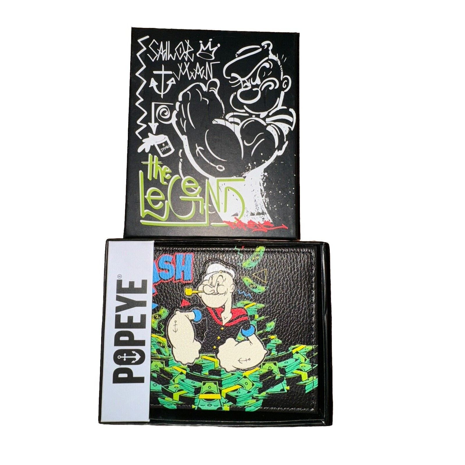 The Unbranded Brand POPEYE THE SAILOR THE LEGEND MEN'S BIFOLD WALLET Size ONE SIZE - 1 Thumbnail