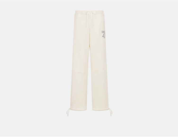 Dior o1w1db11225 413J13 Track Pant in White Size US 30 / EU 46 - 1 Thumbnail