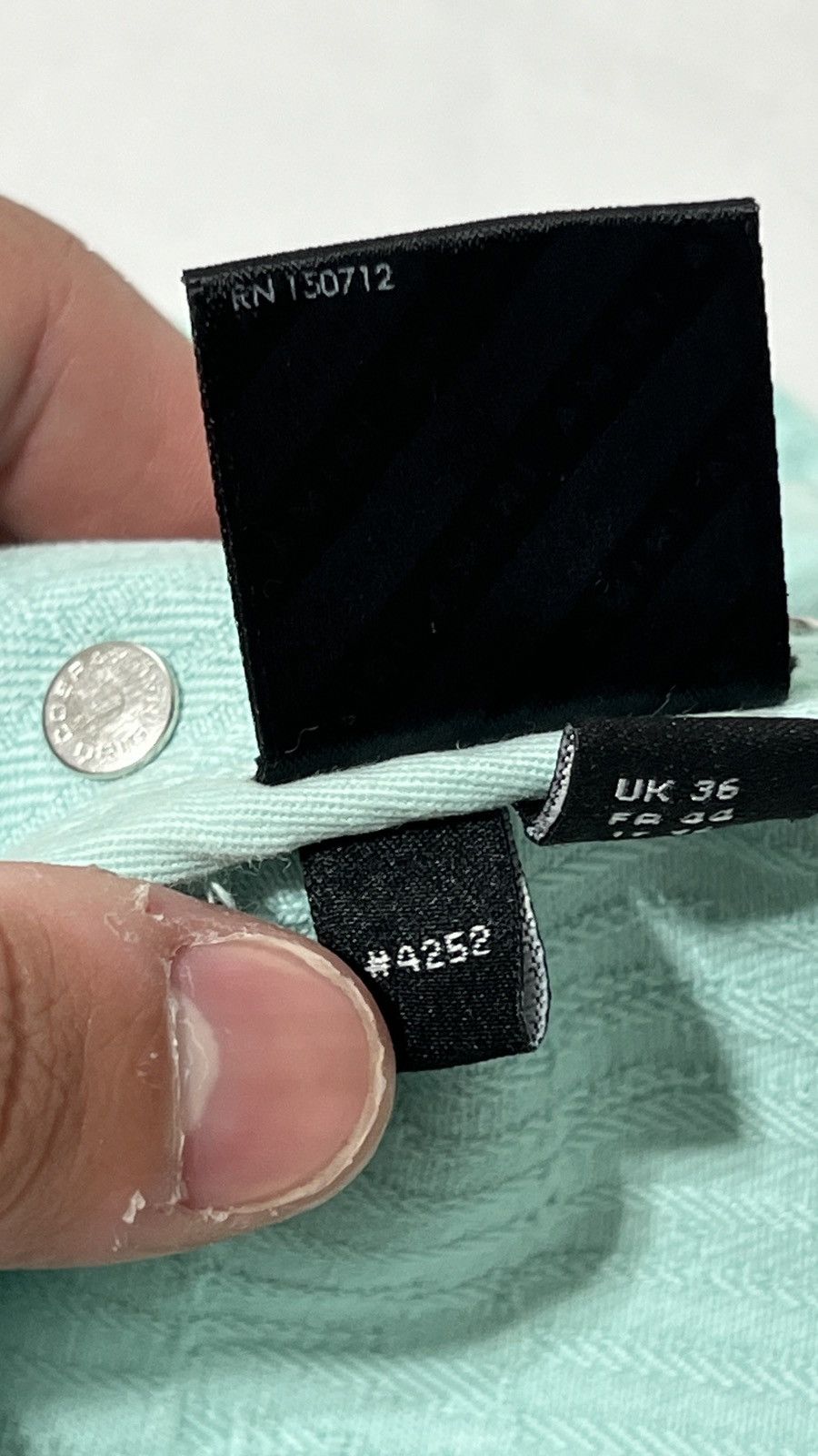 Amiri Amiri Carpenter Aqua Pants Size US 36 / EU 52 - 9 Thumbnail