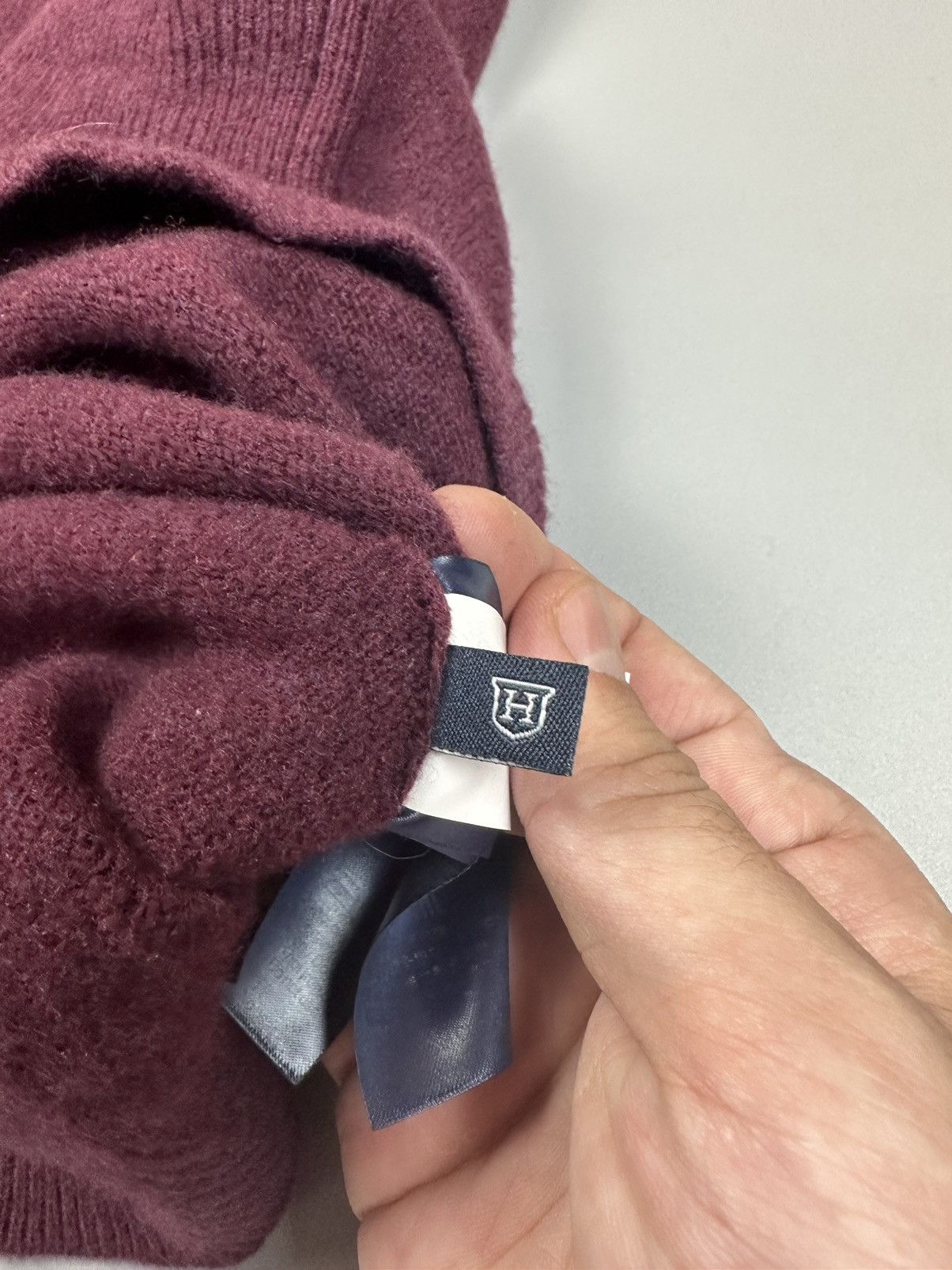 Hackett Woolen sweater dark rose Hackett Size US XL / EU 56 / 4 - 5 Thumbnail