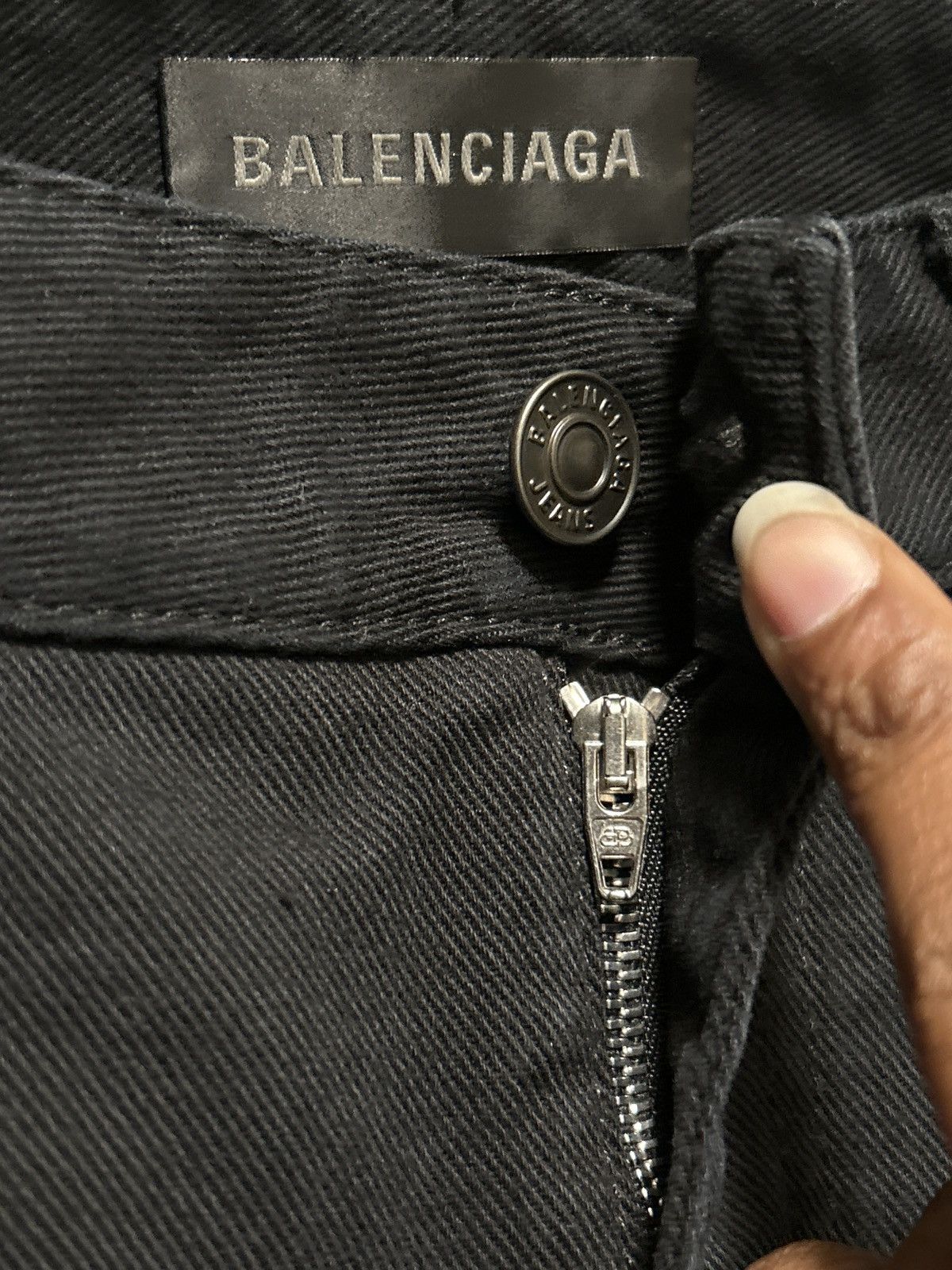 Balenciaga Balenciaga Denim Skirt Size 30" / US 8 / IT 44 - 5 Thumbnail