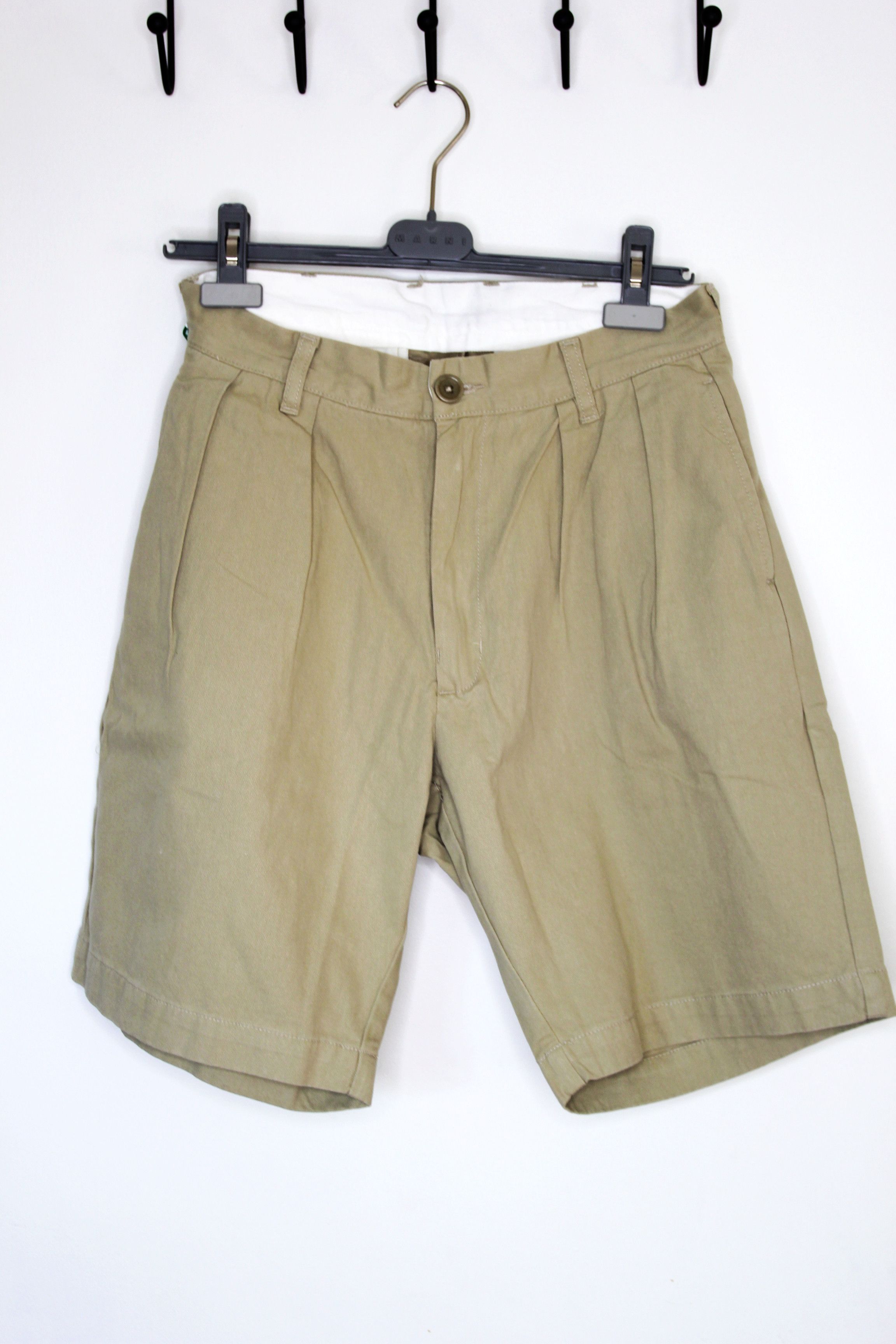 Service Works BNWT SS25 SERVICE WORKS PLEATED CHINO SHORTS BEIGE S Size US 30 / EU 46 - 2 Thumbnail