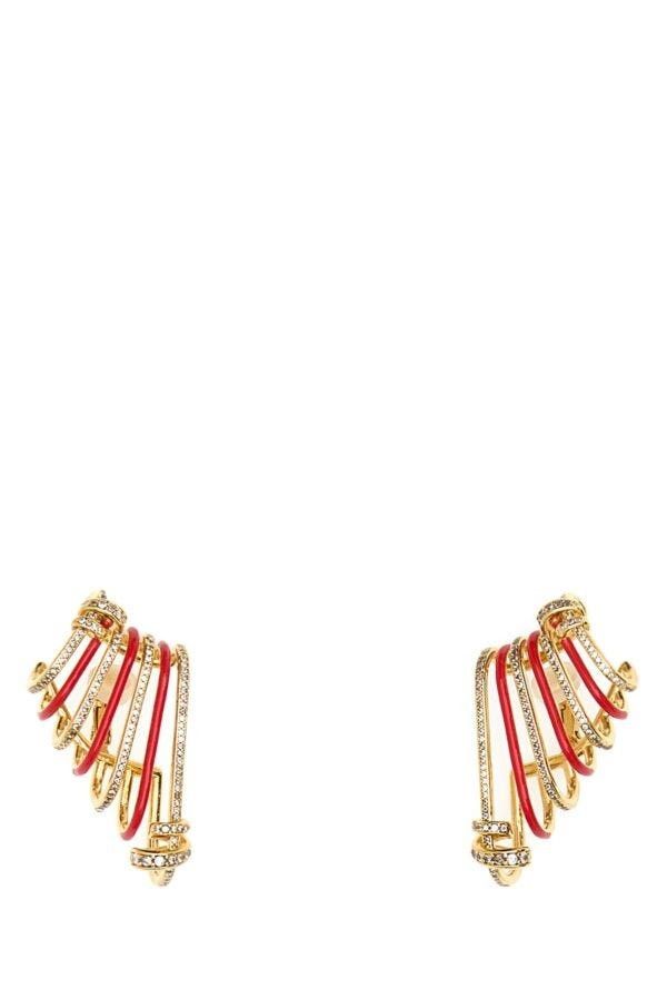 Fendi o1s1wg110925 Size:OS/Fendi Filo Earcuff in Golden Size ONE SIZE - 1 Thumbnail