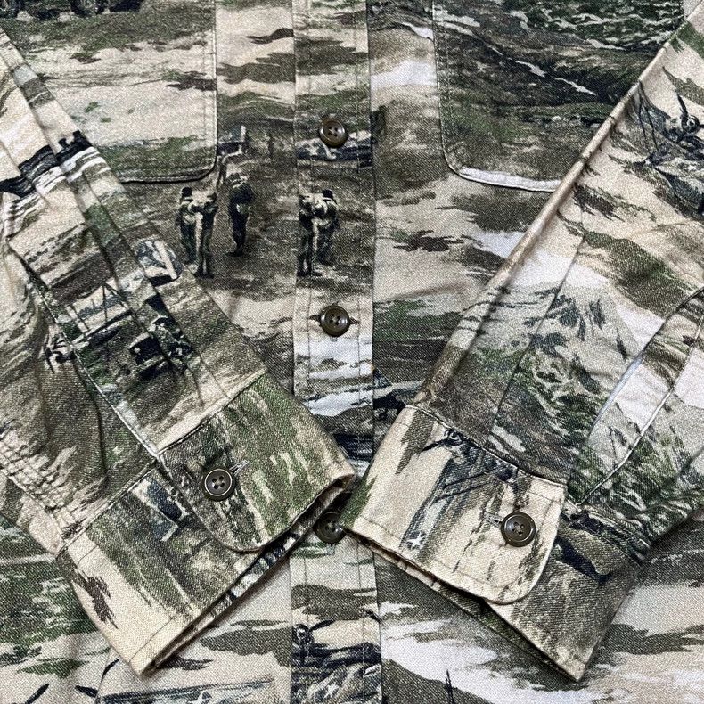 RRL Ralph Lauren RRL Ralph Lauren Second generation oil painting printed sh Size US M / EU 48-50 / 2 - 9 Thumbnail