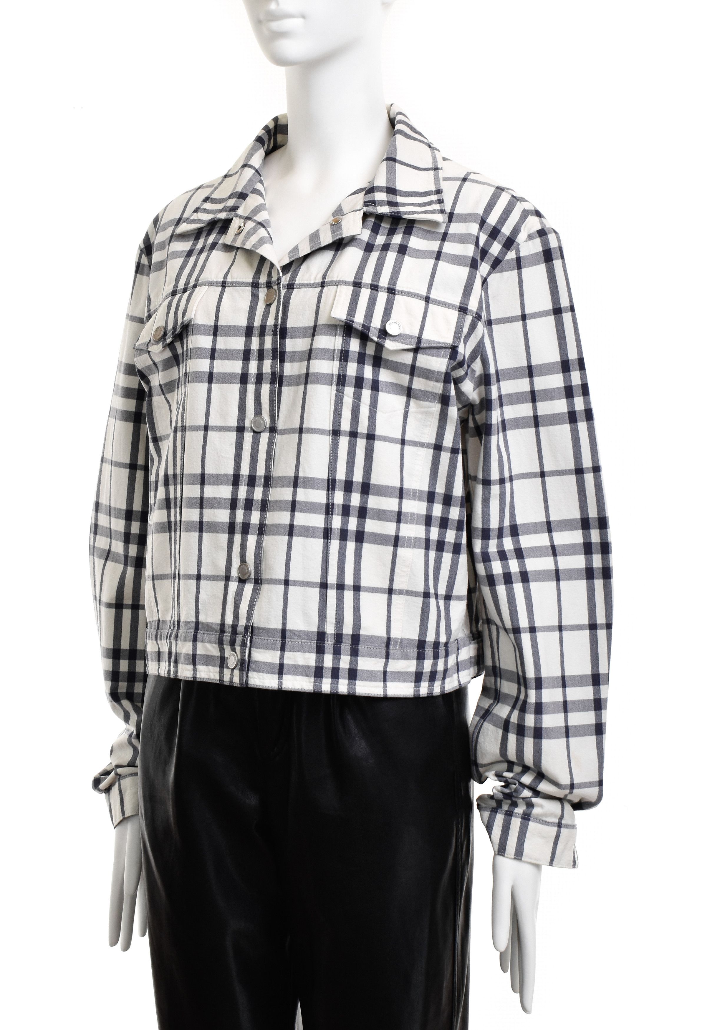 Burberry BURBERRY Vintage Full Nova Check Cotton Coat Jacket 44IT Size XL / US 12-14 / IT 48-50 - 4 Thumbnail
