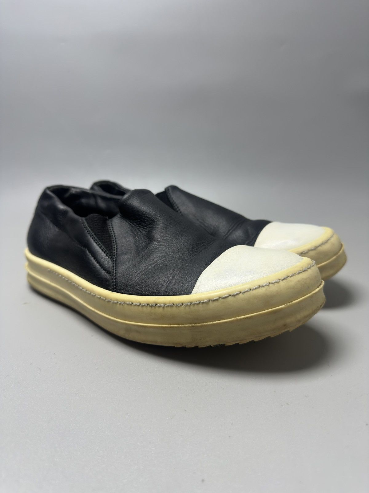 Rick Owens Rick Owens — Leather Slip on Size US 7 / IT 37 - 3 Thumbnail