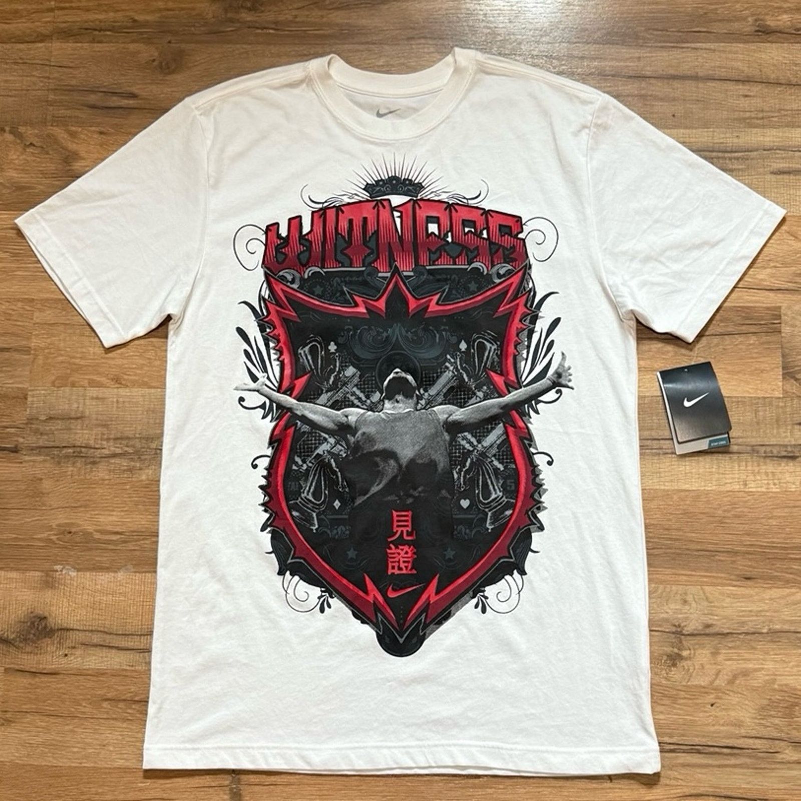 Nike 2010 Nike LeBron Witness Dri-Fit Short Sleeve Shirt Size US M / EU 48-50 / 2 - 1 Thumbnail