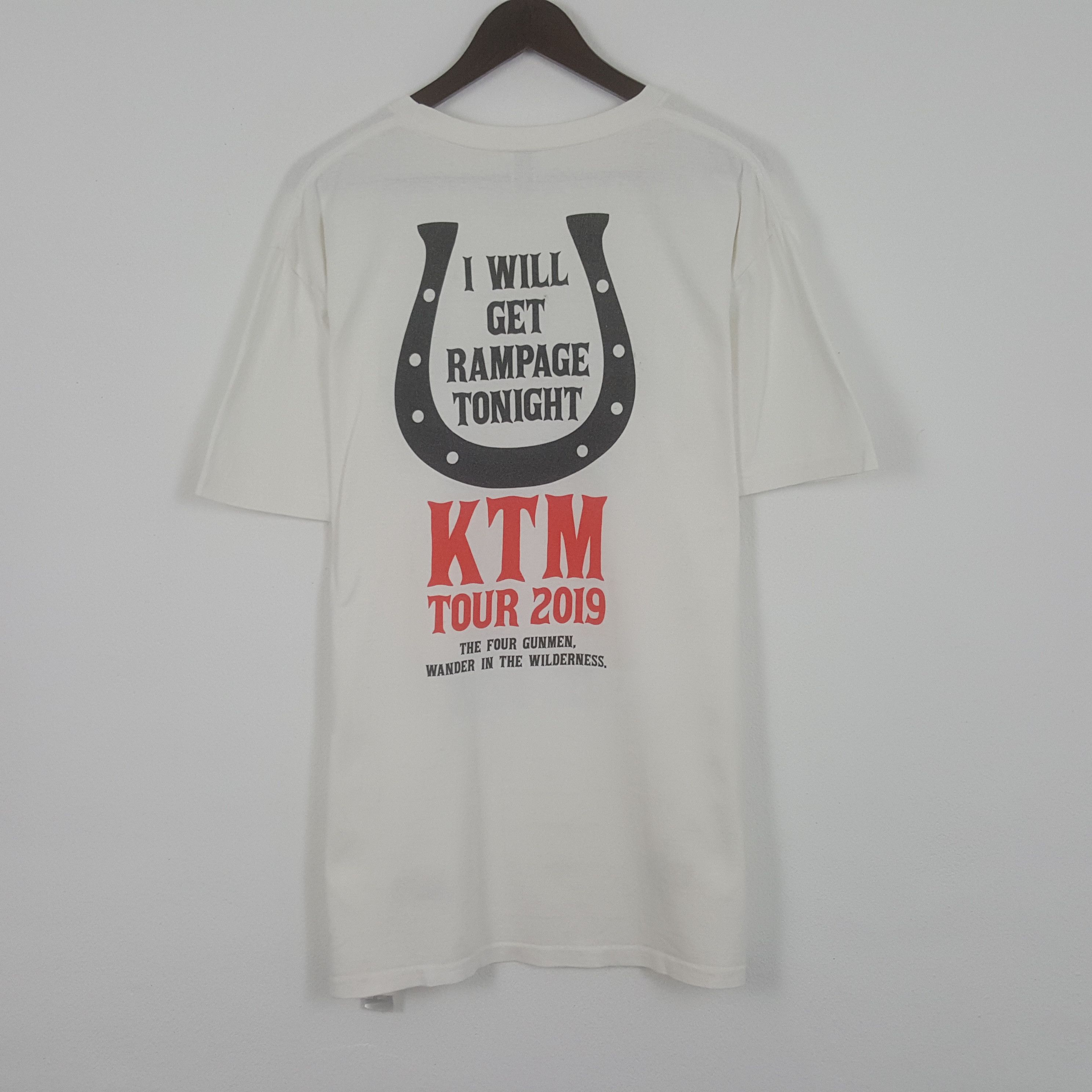 Vintage Vintage KTM Yee-Haw Tour 2019 Tshirt Size US XL / EU 56 / 4 - 3 Thumbnail