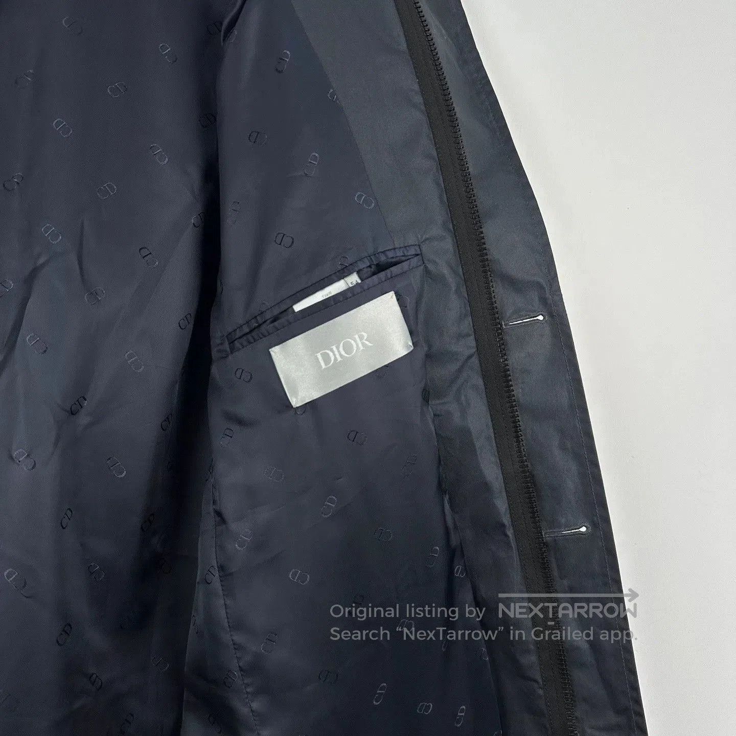 Dior dior long functional coat in dark color. Size US XXL / EU 58 / 5 - 5 Thumbnail