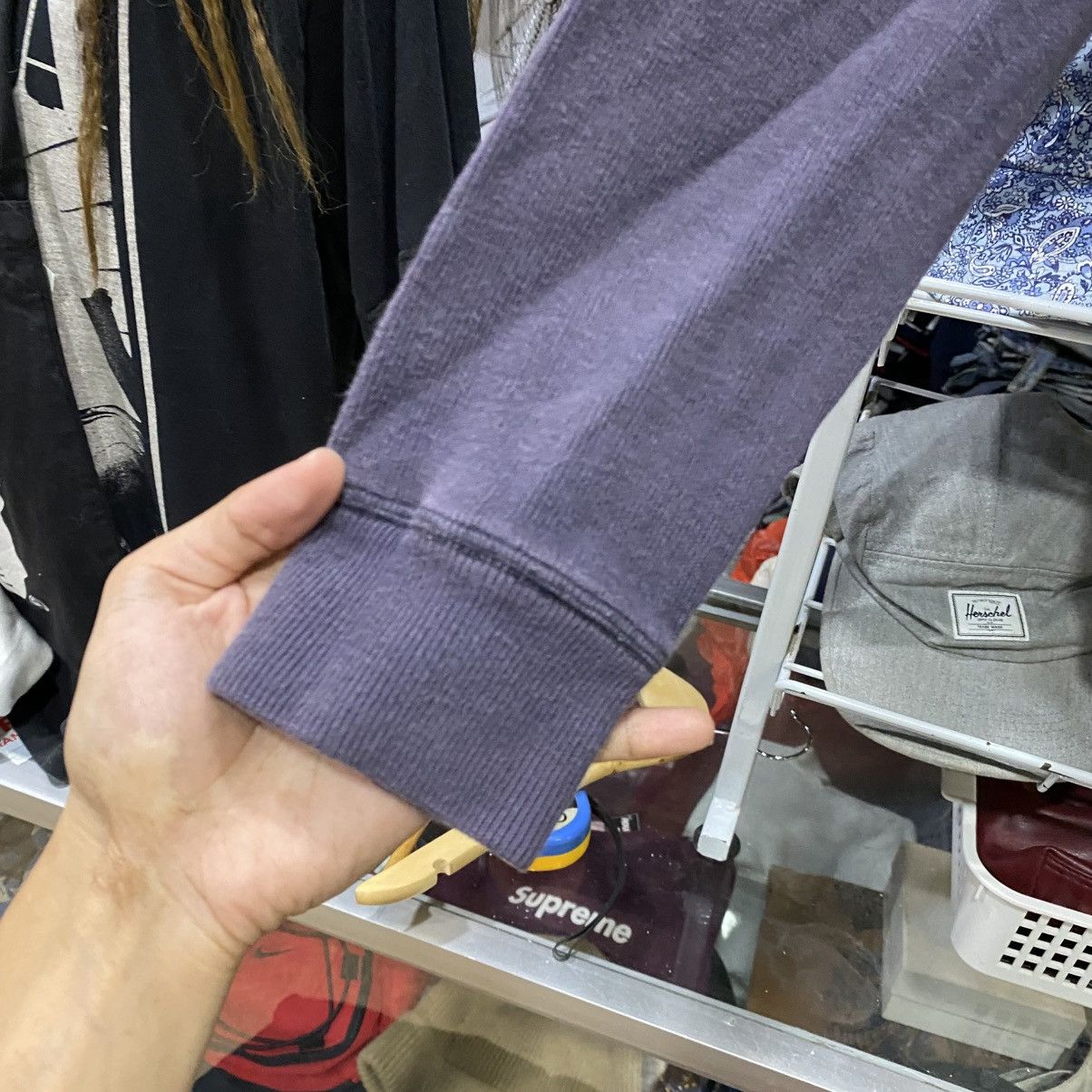 Armani Armani Jeans 30 anniversario Limited Purple Sweater 2011 Size US S / EU 44-46 / 1 - 5 Thumbnail