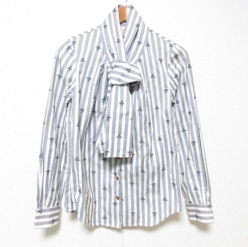 Vivienne Westwood Vivienne Westwood Big bow tie shirt Size M / US 6-8 / IT 42-44 - 1 Thumbnail