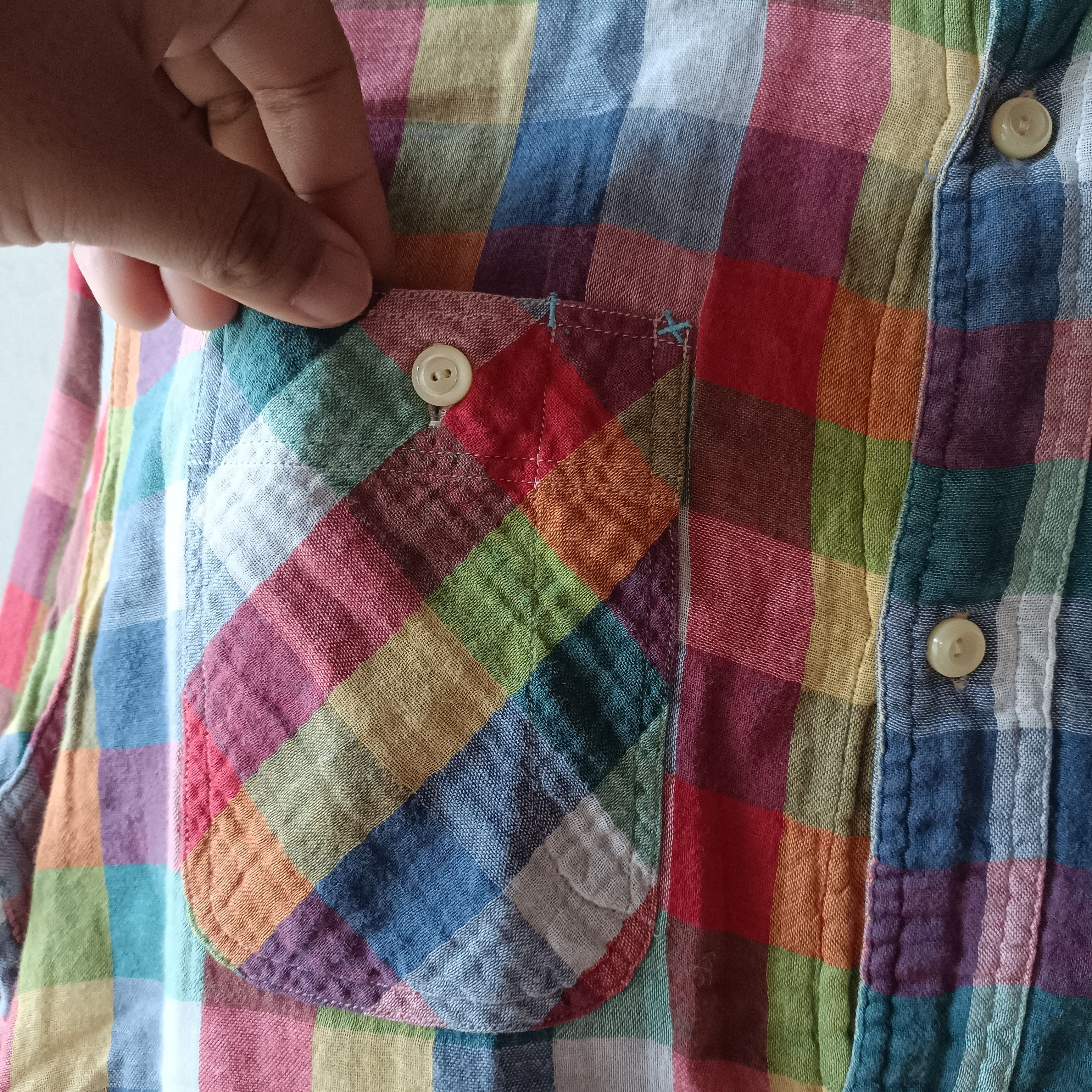 Sugar Cane Sugar cane Vintage Checkered Shirt Size US S / EU 44-46 / 1 - 3 Thumbnail