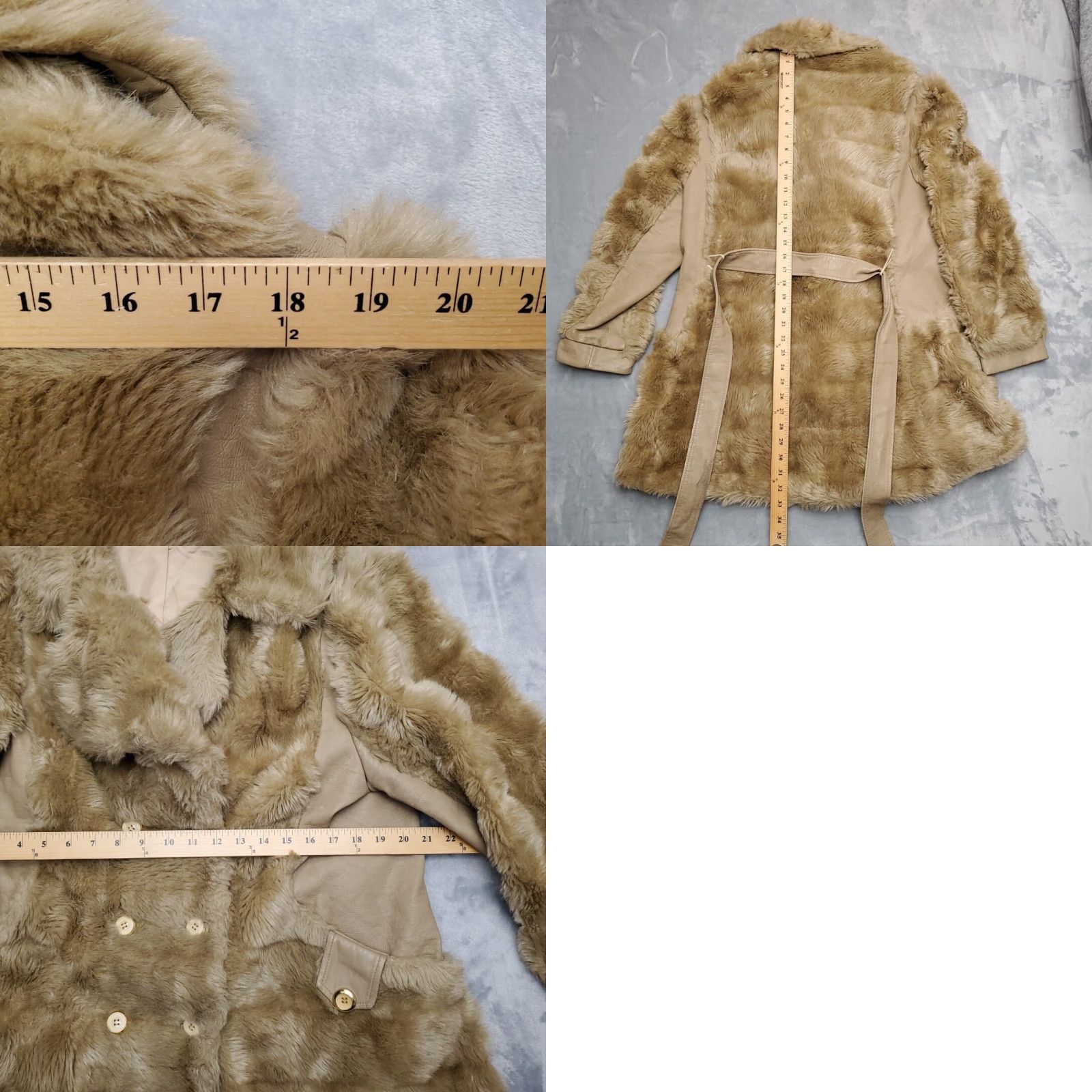 Vintage VINTAGE Fingerhut Coat Womens M Brown Faux Fur Lined 70s 80s USA Zipper Hooded Insulated Pockets Overcoat Size M / US 6-8 / IT 42-44 - 10 Thumbnail