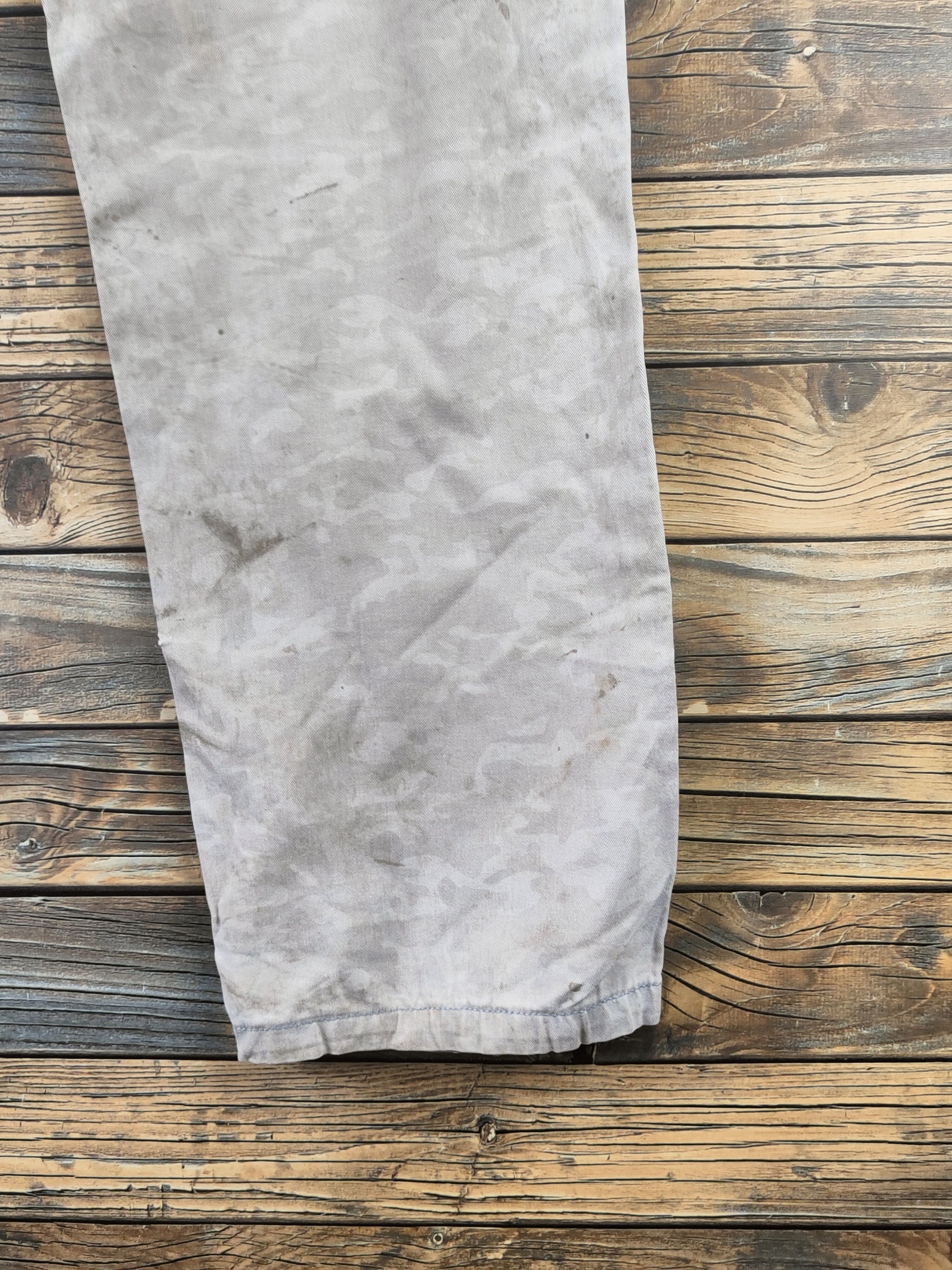 Japanese Brand DL Tora Gray Multipocket Cargo Pants #46-216 Size US 34 / EU 50 - 12 Thumbnail