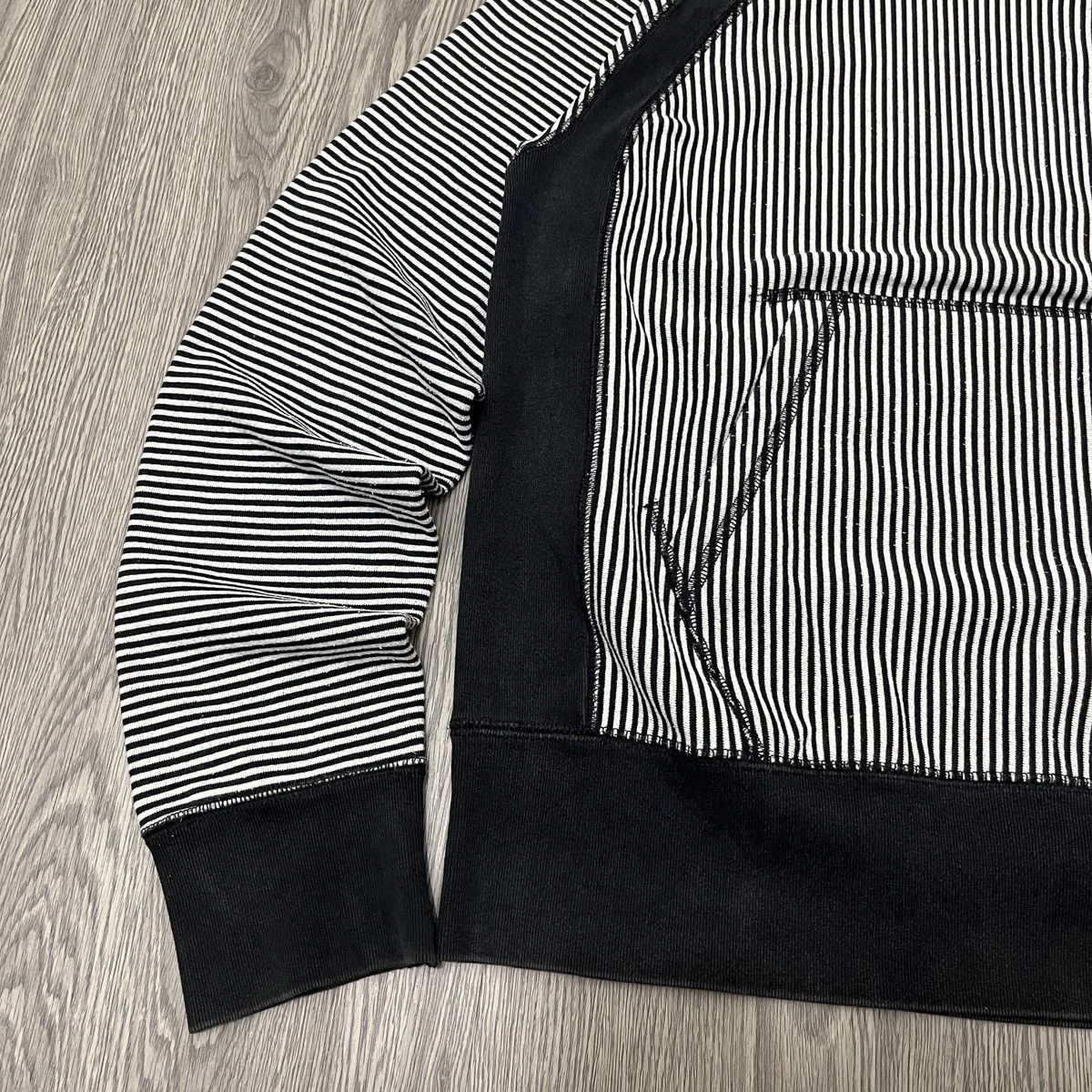 Engineered Garments RARE Reglan Hoodie Stripe Engineered Garments Size US S / EU 44-46 / 1 - 4 Thumbnail