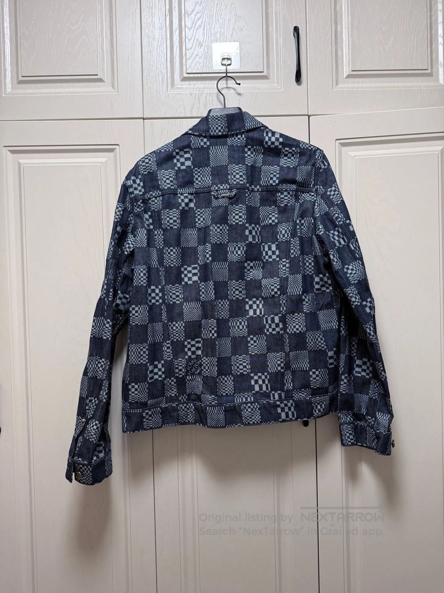 Louis Vuitton Louis Vuitton Checkered Denim Jacket. Size US M / EU 48-50 / 2 - 2 Thumbnail