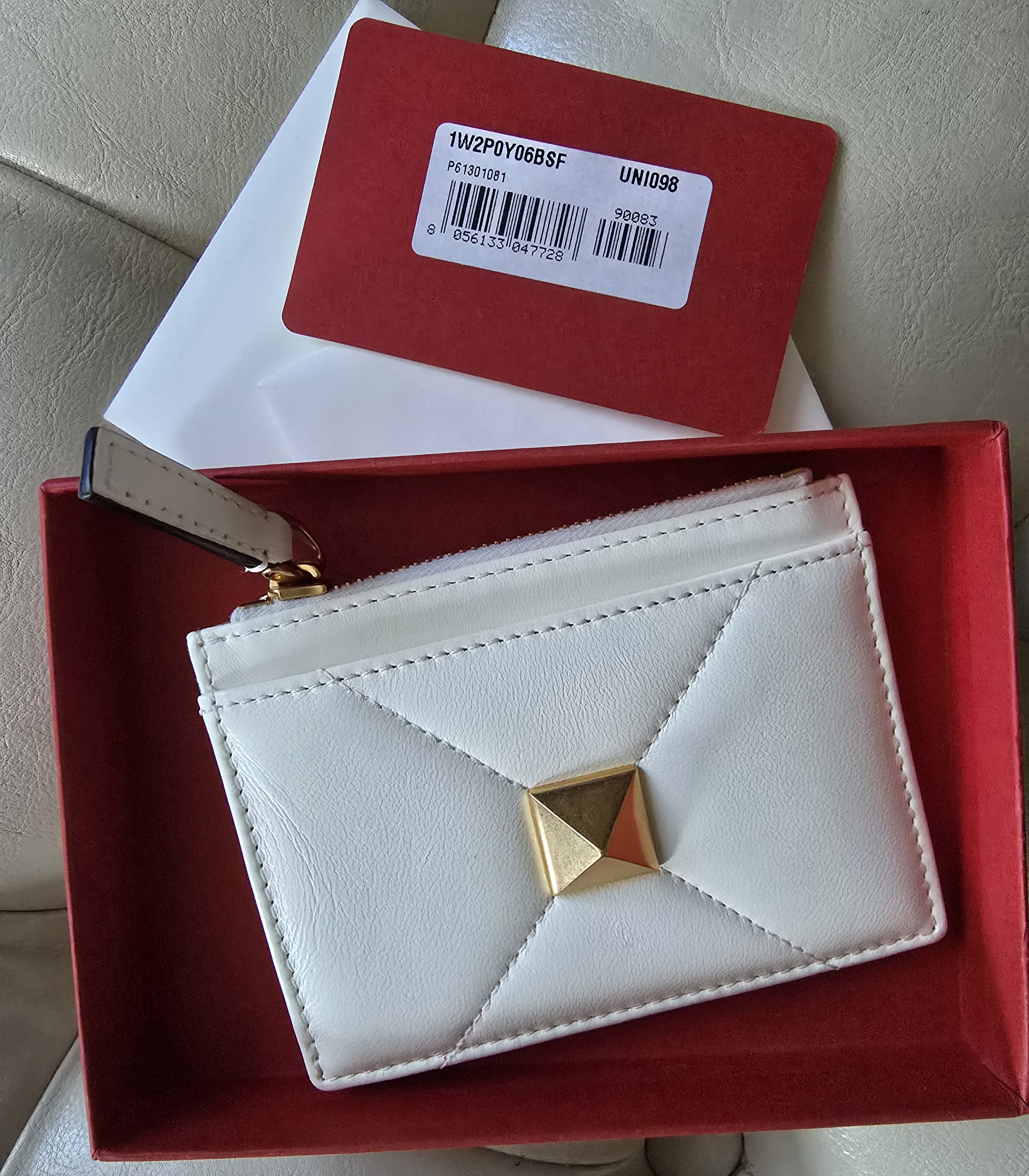Valentino Valentino Garavani White Card Case Size ONE SIZE - 1 Thumbnail