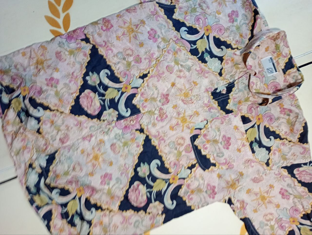 Vintage Any Way Classic Silk Shirt Vintage 90's Size US XL / EU 56 / 4 - 8 Thumbnail