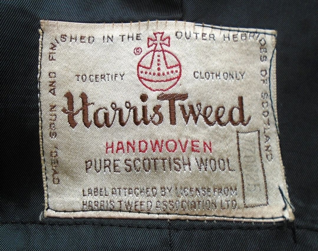 Harris Tweed Harris Tweed Wool overcoat guncheck size 38/40 Size US M / EU 48-50 / 2 - 10 Thumbnail