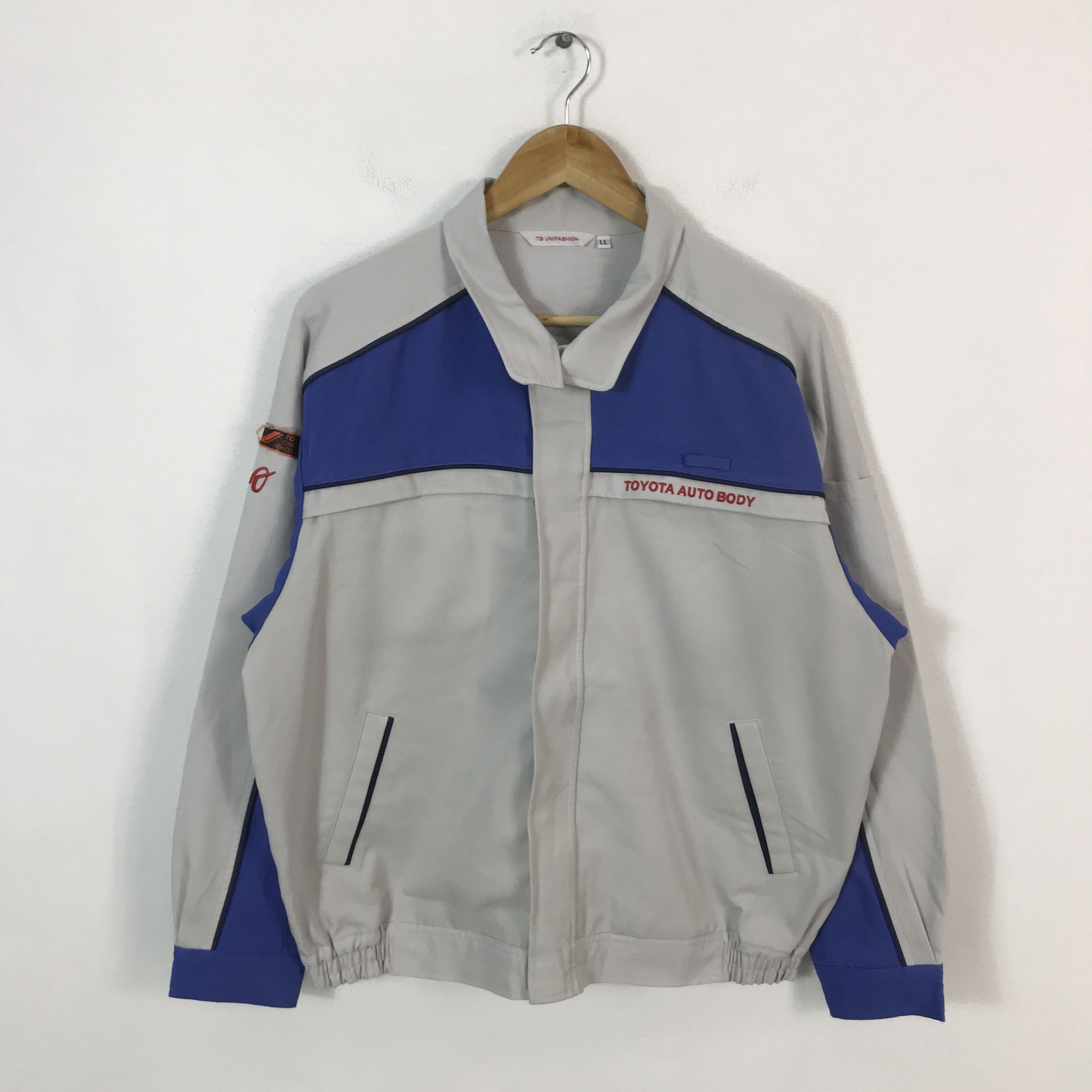 Japanese Brand Vtg Toyota Auto Body Uniform Japan jacket Size US L / EU 52-54 / 3 - 1 Thumbnail