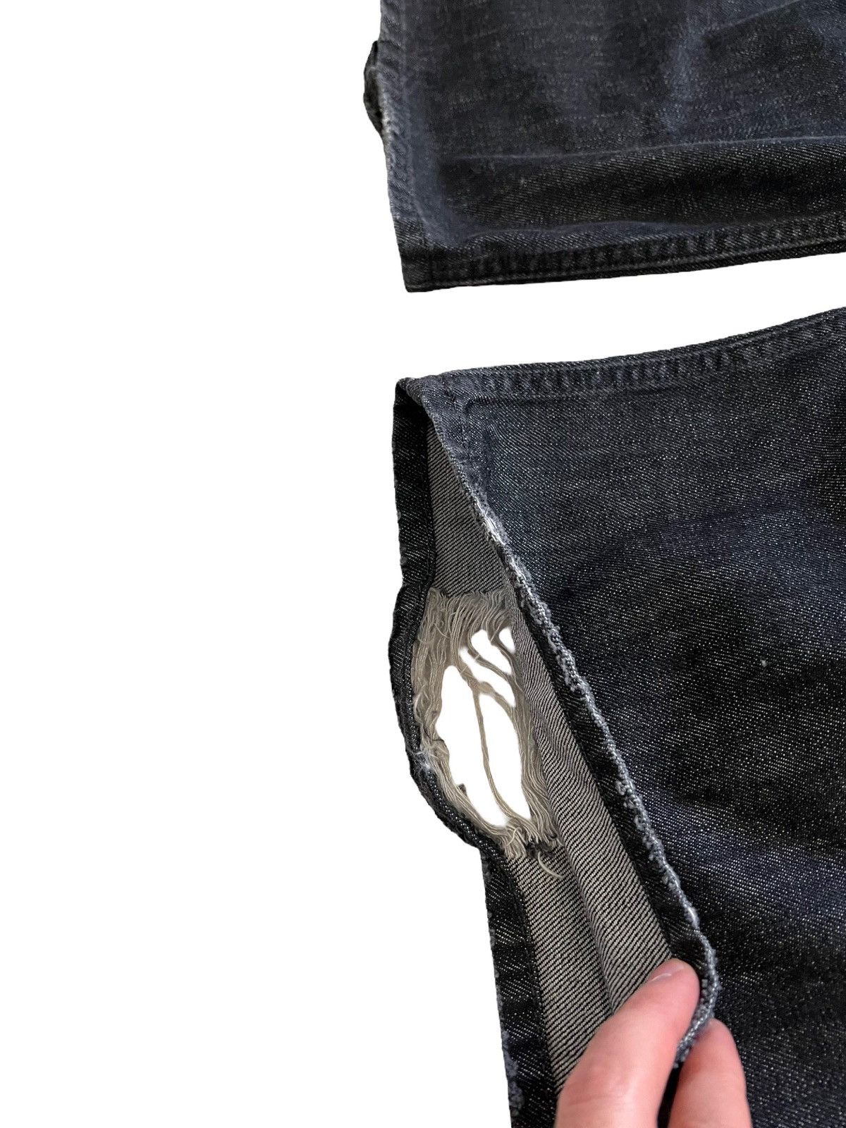 Balenciaga SS22 Destroyed Super Baggy Skater Denim Size US 34 / EU 50 - 7 Thumbnail