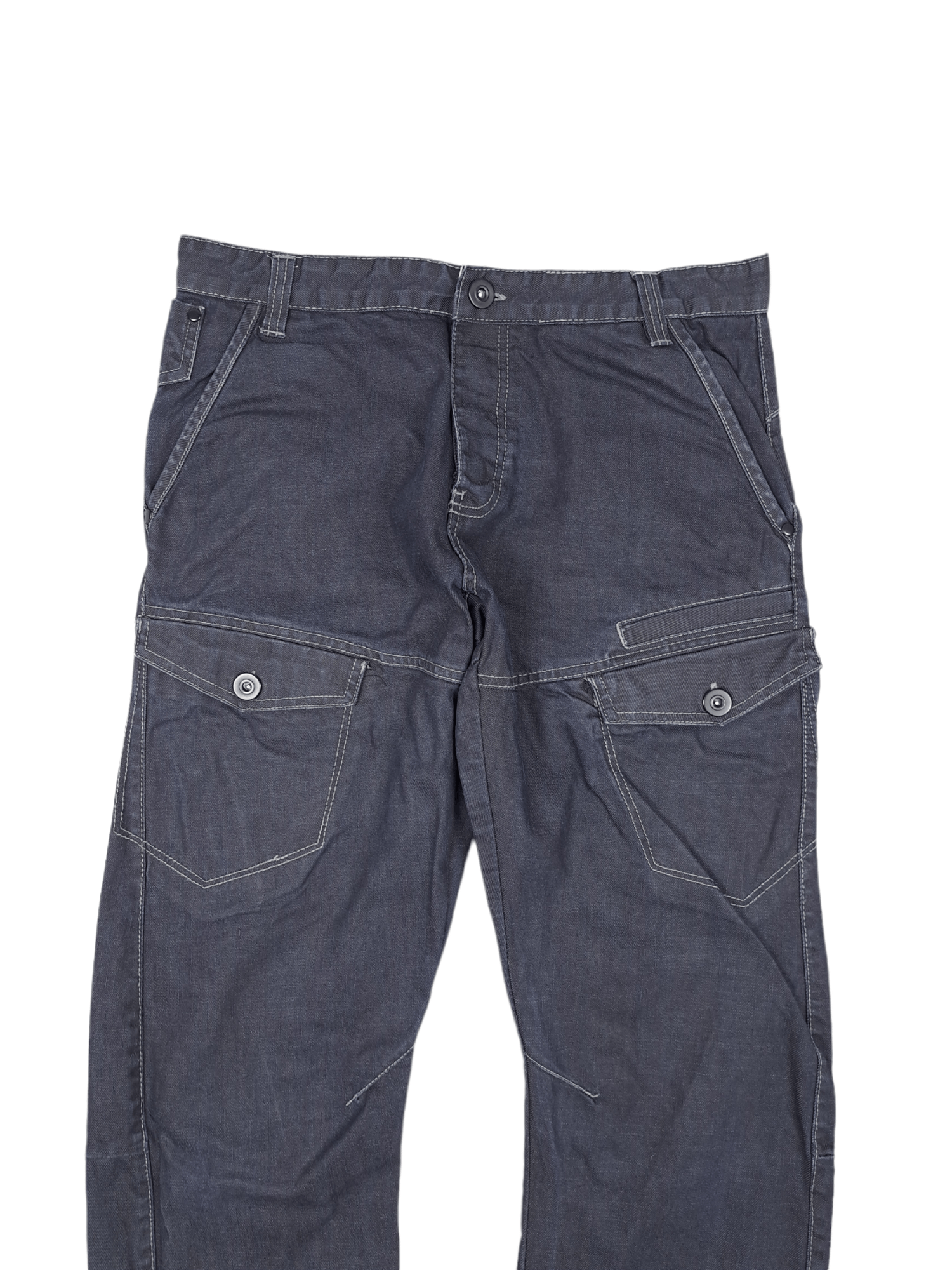 Vintage 💎 Dark Grey 3D Arc 34/34 Jeans Japanese Brand Cargo Size US 34 / EU 50 - 3 Thumbnail