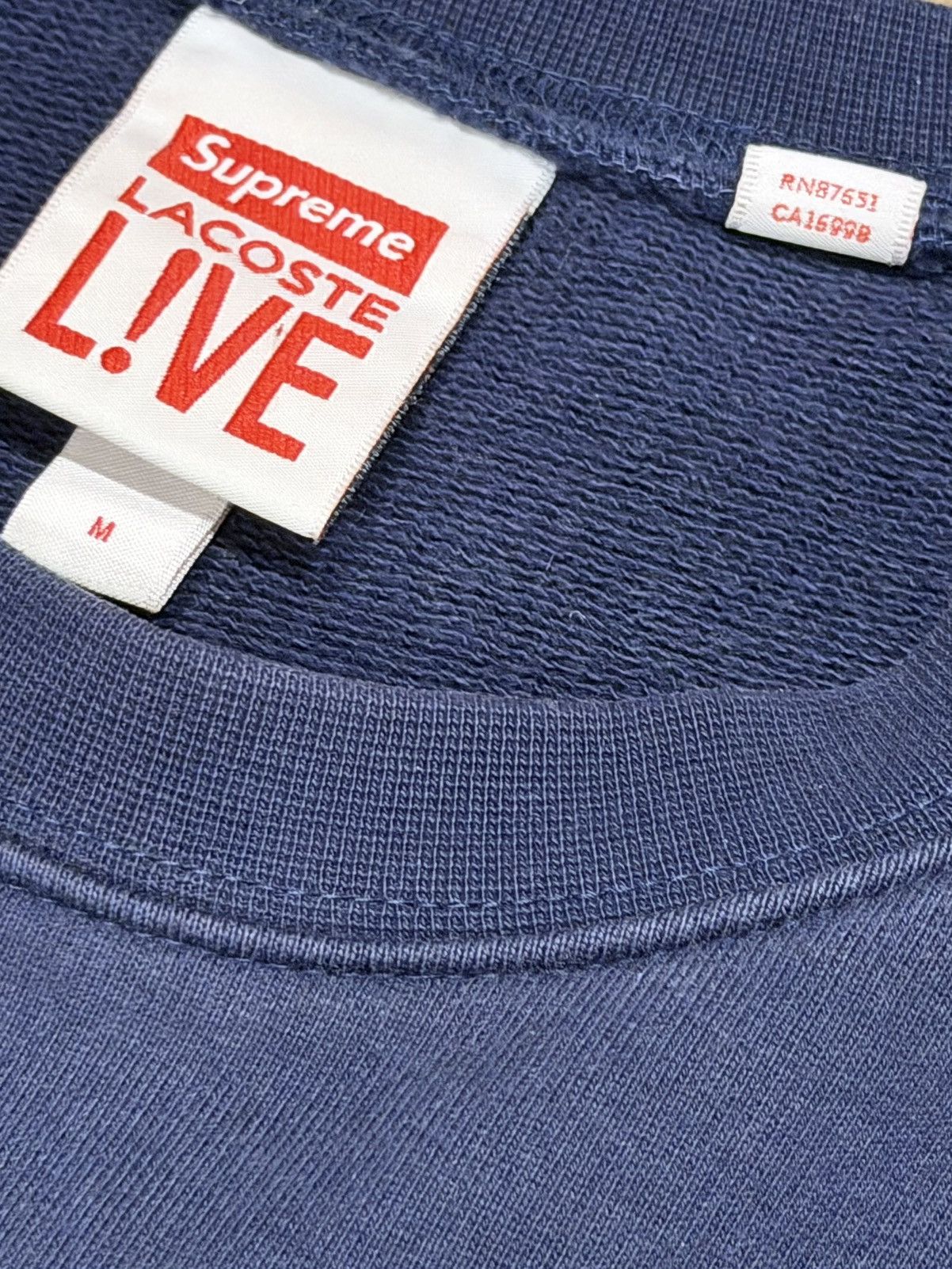 Lacoste × Supreme Supreme x lacoste sweater Size US M / EU 48-50 / 2 - 2 Thumbnail