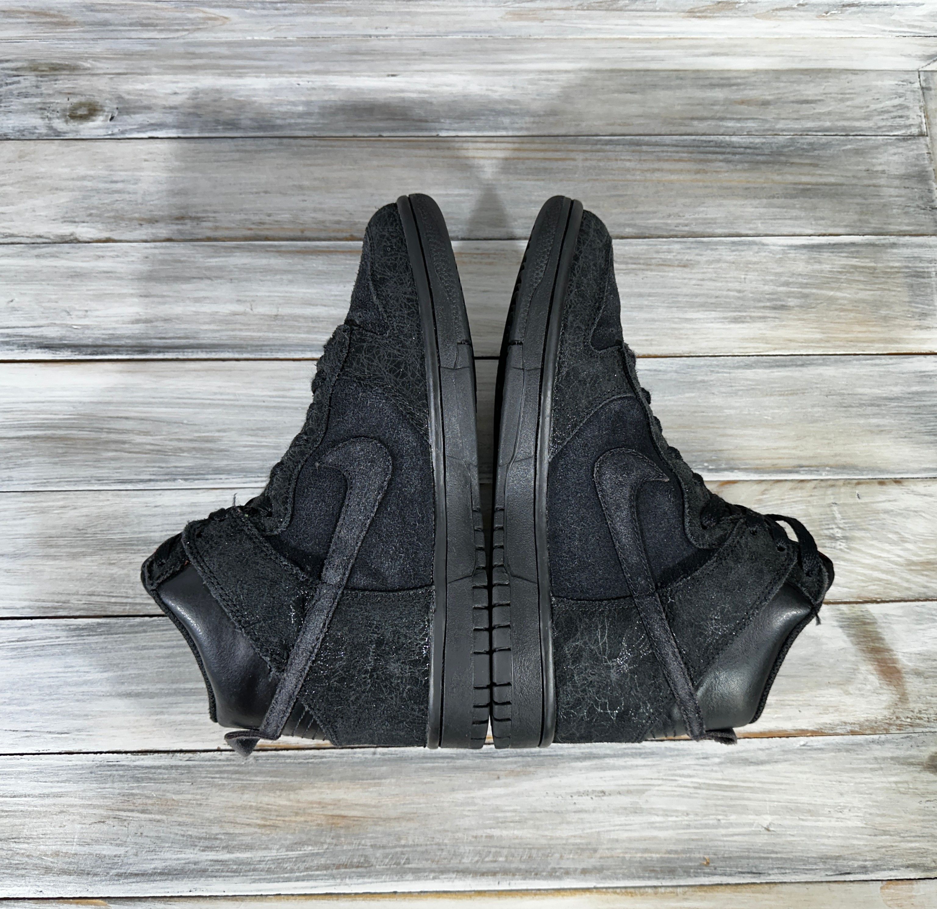 Nike NIKE Dunk High Women's Sneakers Black Casual Sport Shoes Size US 6.5 / IT 36.5 - 19 Thumbnail