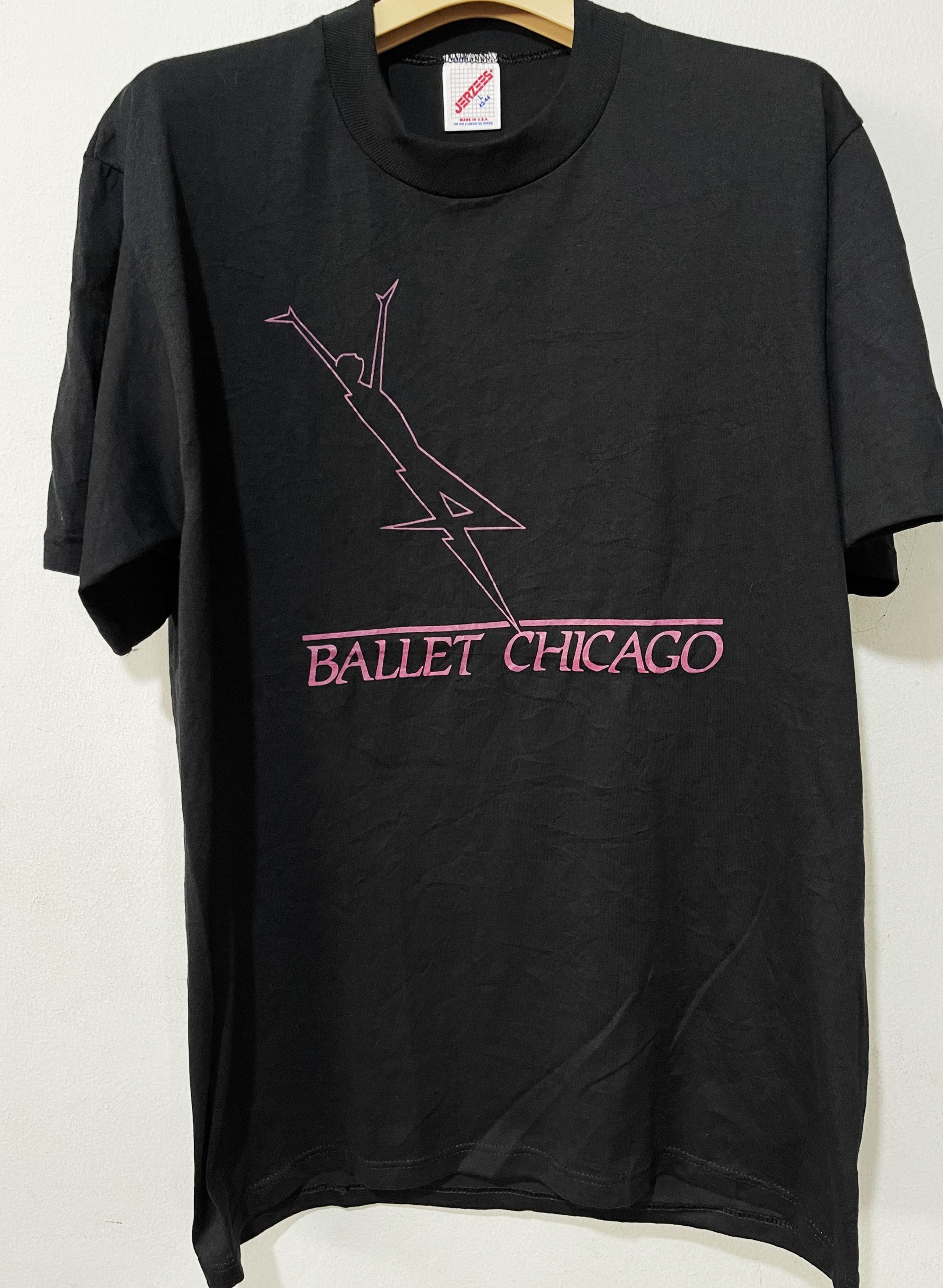 Band Tees × Vintage Vintage 80s Ballet Chicago Shirt Size US L / EU 52-54 / 3 - 1 Thumbnail
