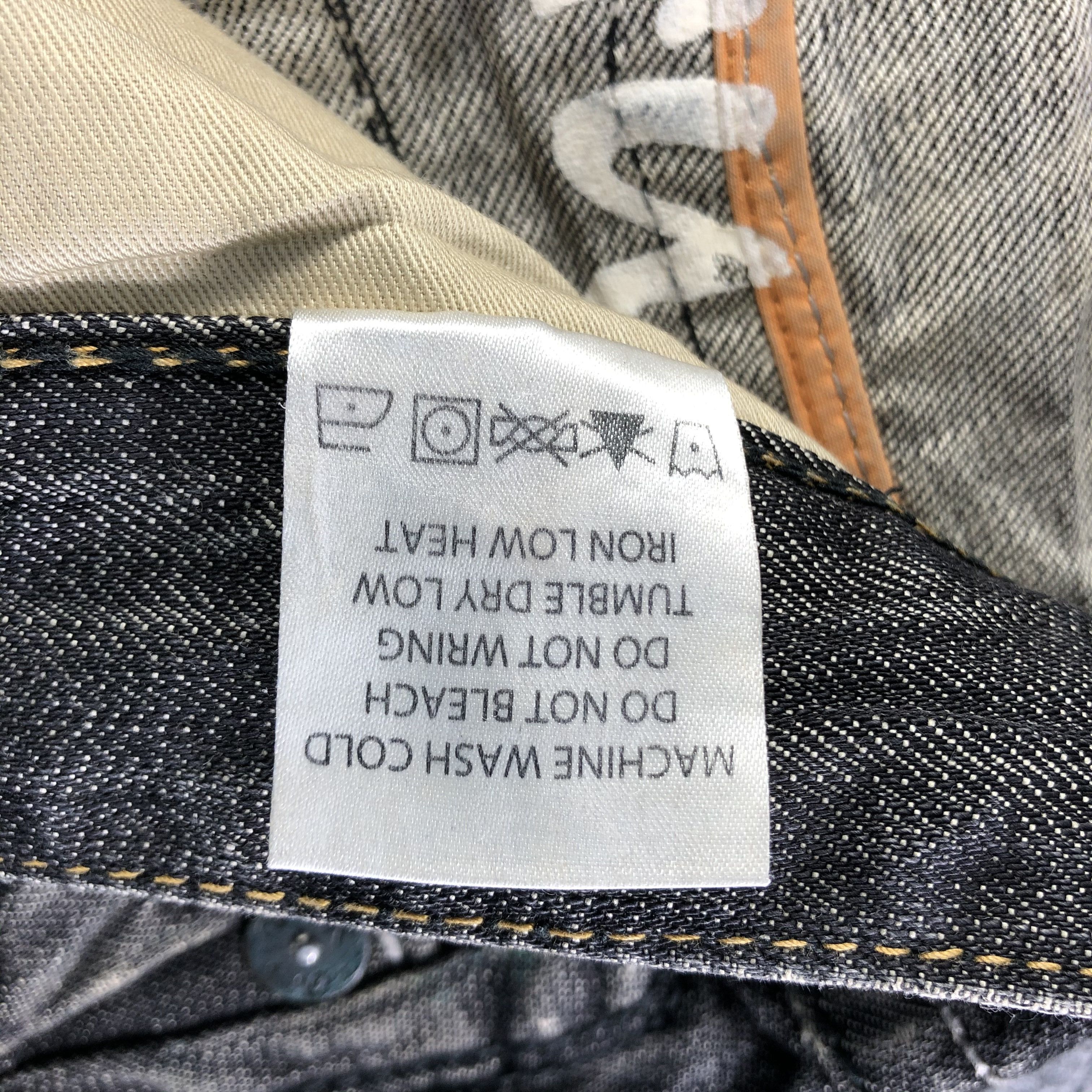 Vintage Vintage Rivet De Cru Jeans-J3782 Size US 39 - 14 Thumbnail
