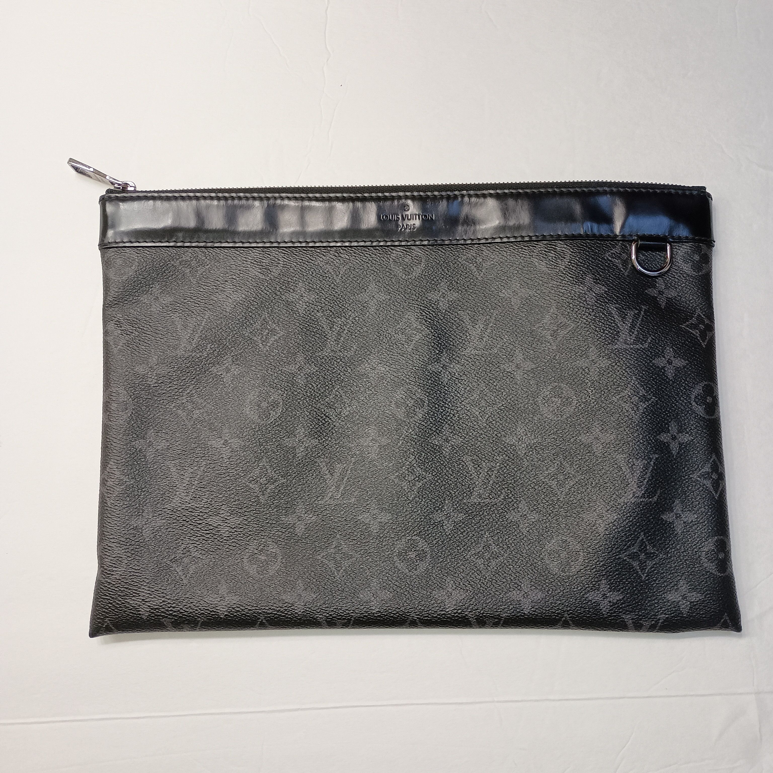 Louis Vuitton LOUIS VUITTON Monogram Eclipse Pochette Discovery Clutch Bag Size ONE SIZE - 1 Thumbnail