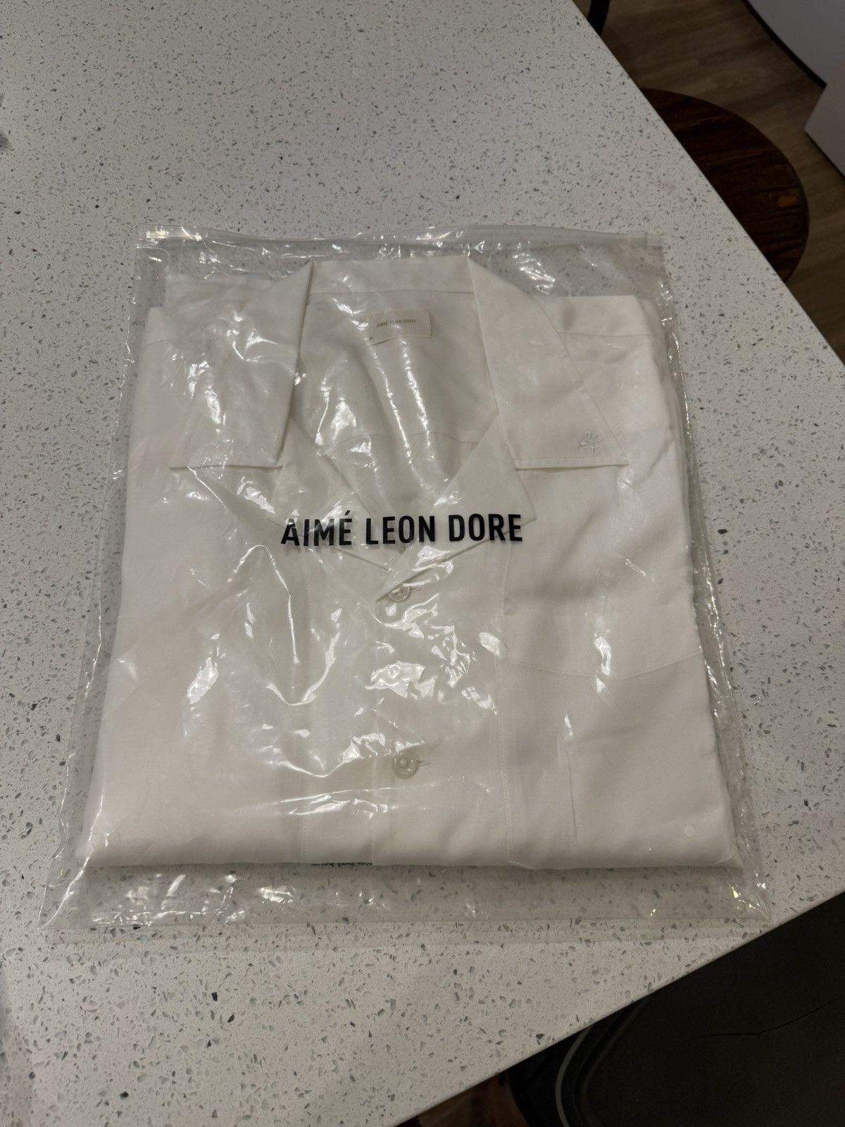 Aime Leon Dore Aime Leon Dore SS Camp Collar Shirt Bright White XL Size US XL / EU 56 / 4 - 7 Thumbnail