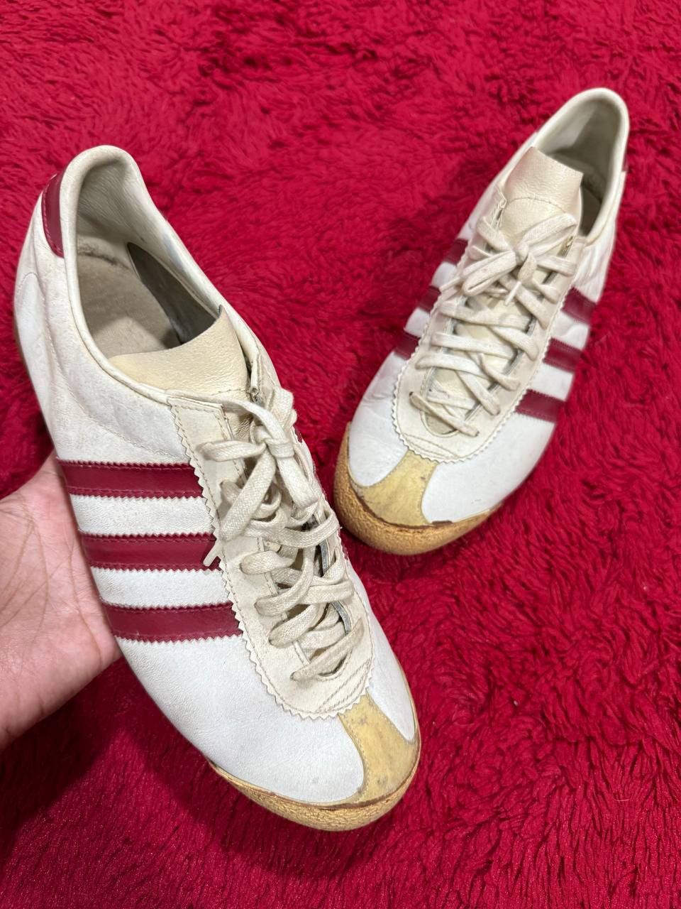 Vintage Adidas Vienna Shoes Size UK Made in West Germany