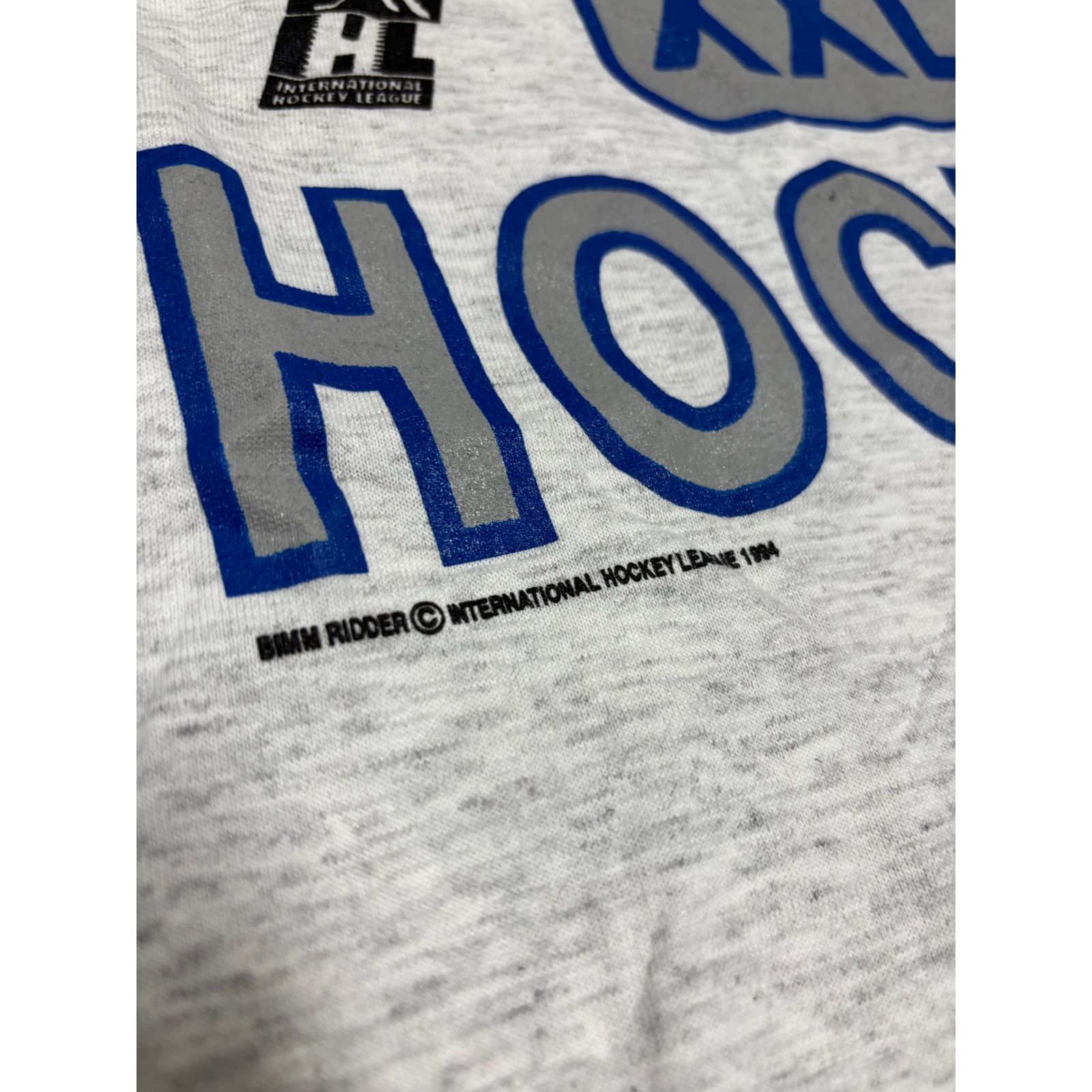 Fruit Of The Loom × NHL × Vintage Vintage Phoenix Roadrunner Hockey Gray Sz XL Tee Size US XL / EU 56 / 4 - 3 Thumbnail