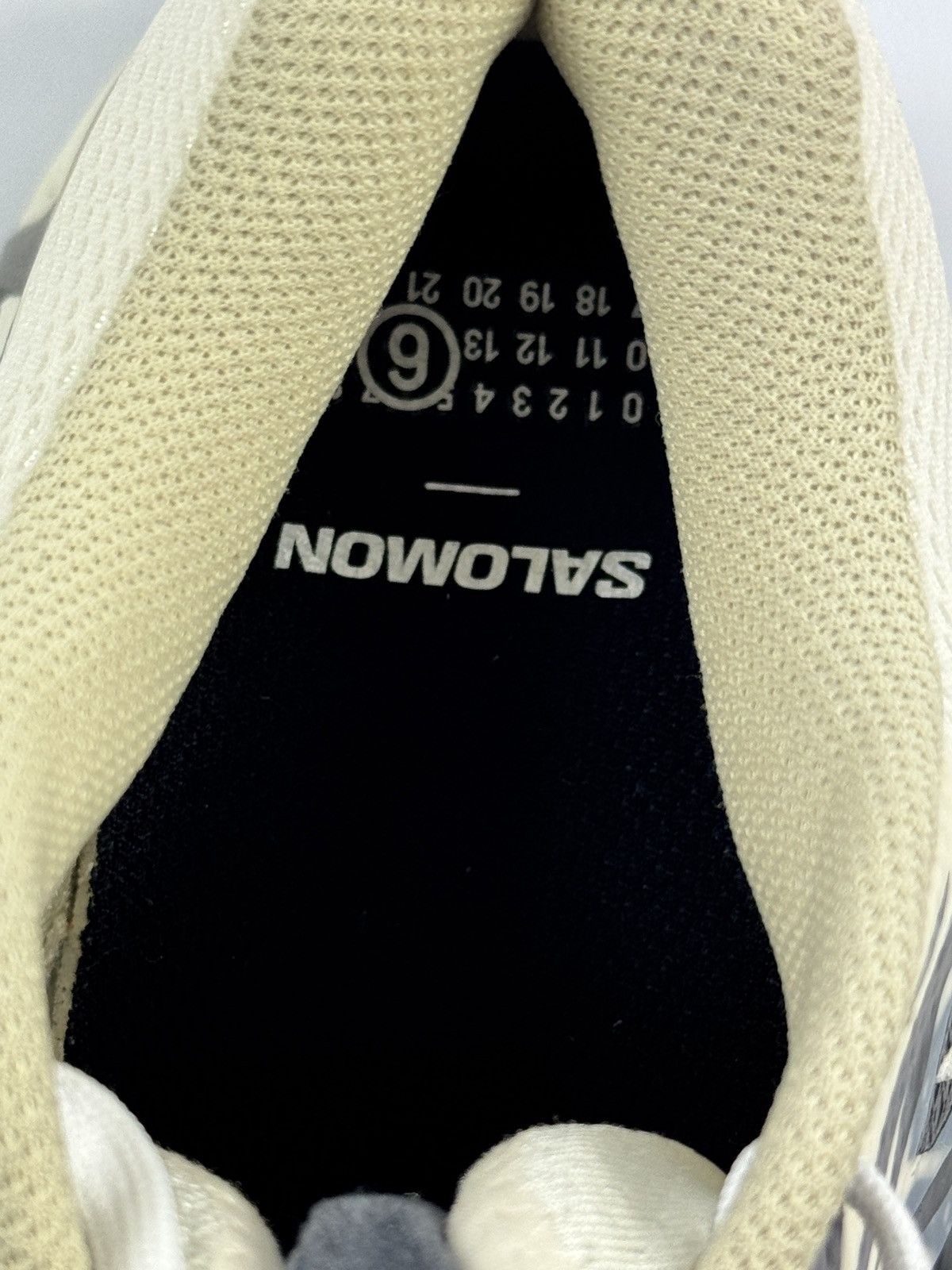 Salomon x MM6 MAISON MARGIELA XT-MM-6 VANILLA ICE SNEAKERS Size US 8.5 / EU 41-42 - 11 Thumbnail
