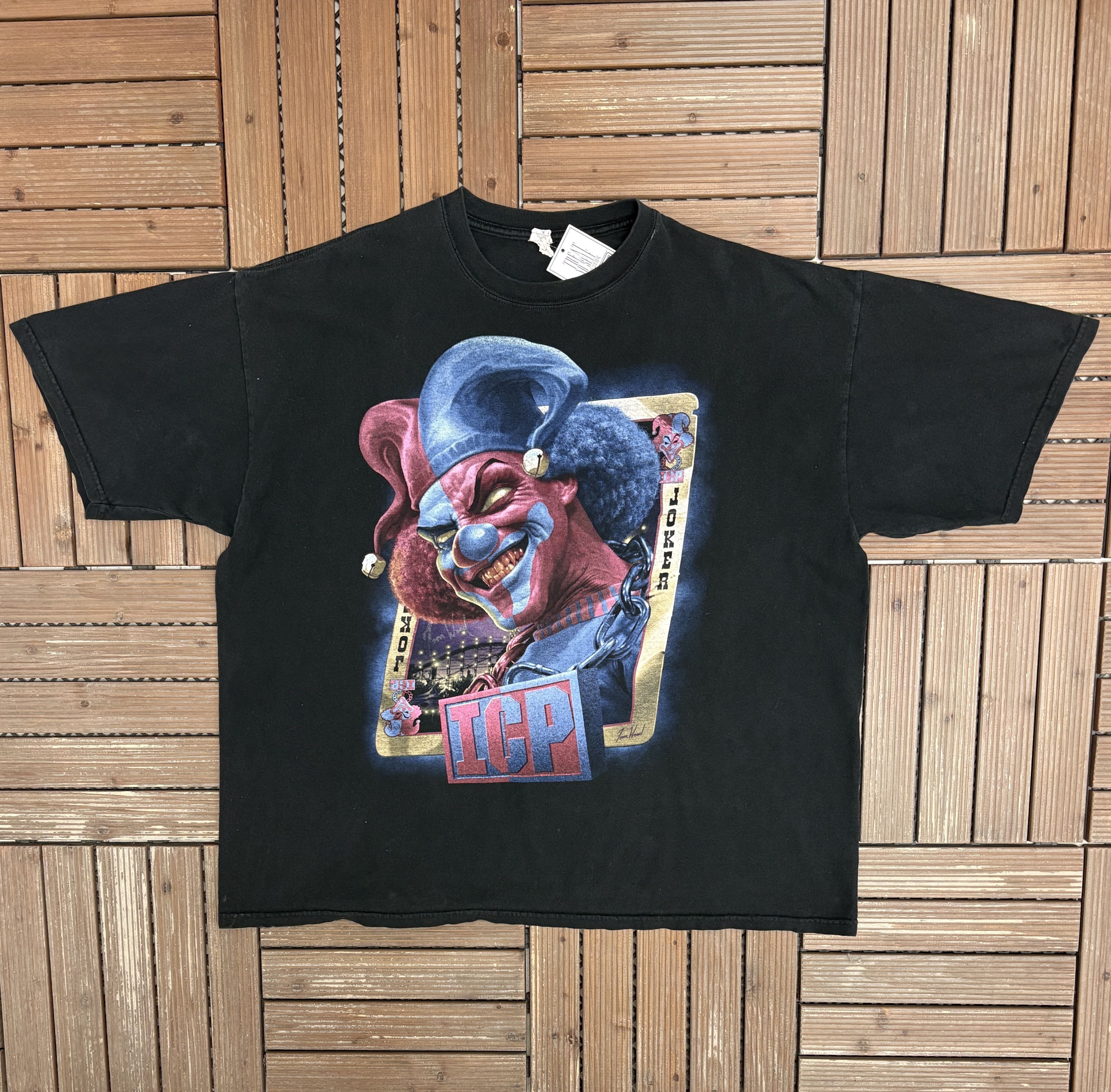 Vintage Insane Clown Posse Carnival of Carnage Vintage Black Tee Size US XXL / EU 58 / 5 - 1 Thumbnail
