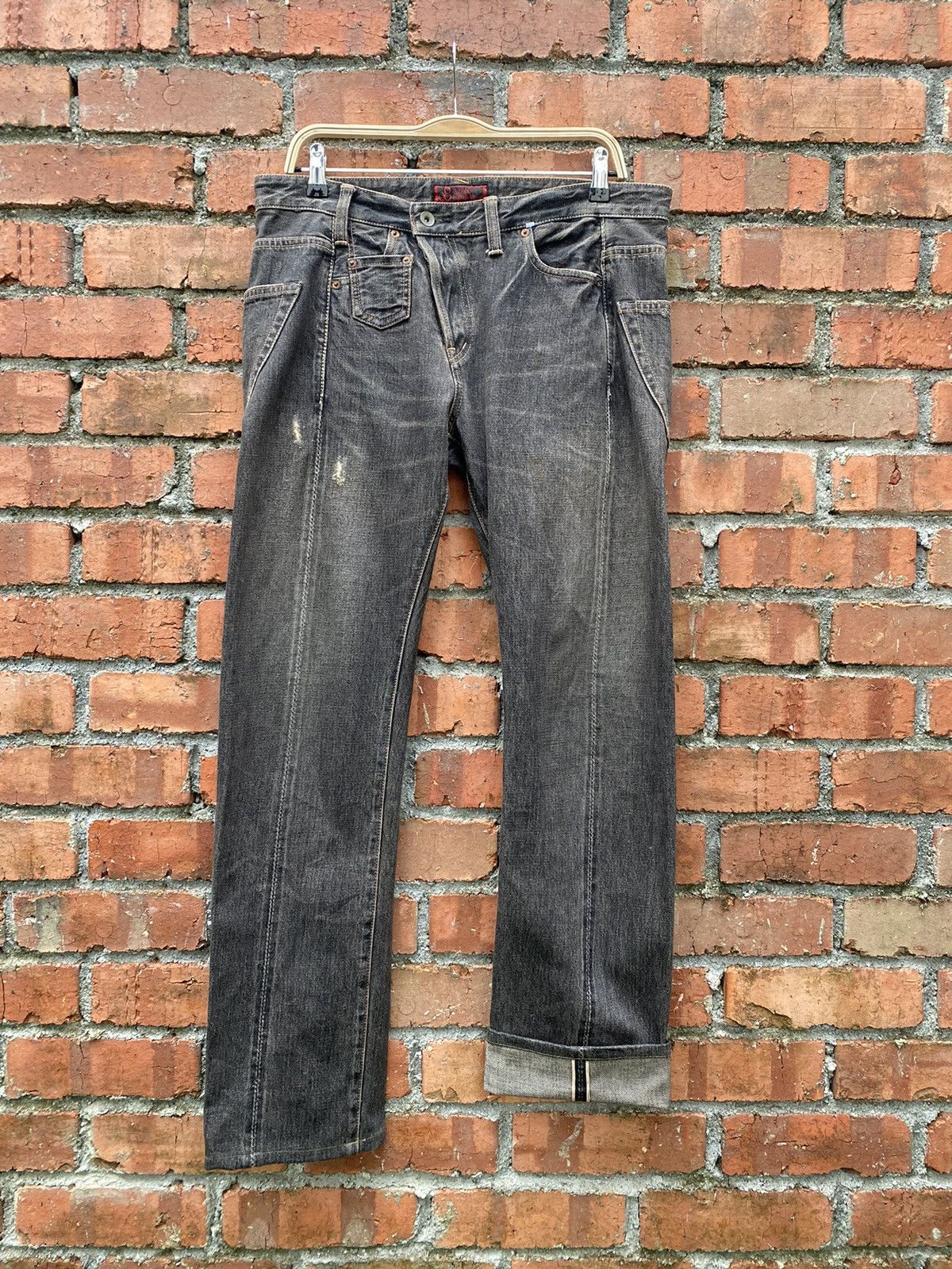 If Six Was Nine × Johnbull × Tornado Mart size 35x32 johnbull redline kapital Size US 35 - 1 Thumbnail