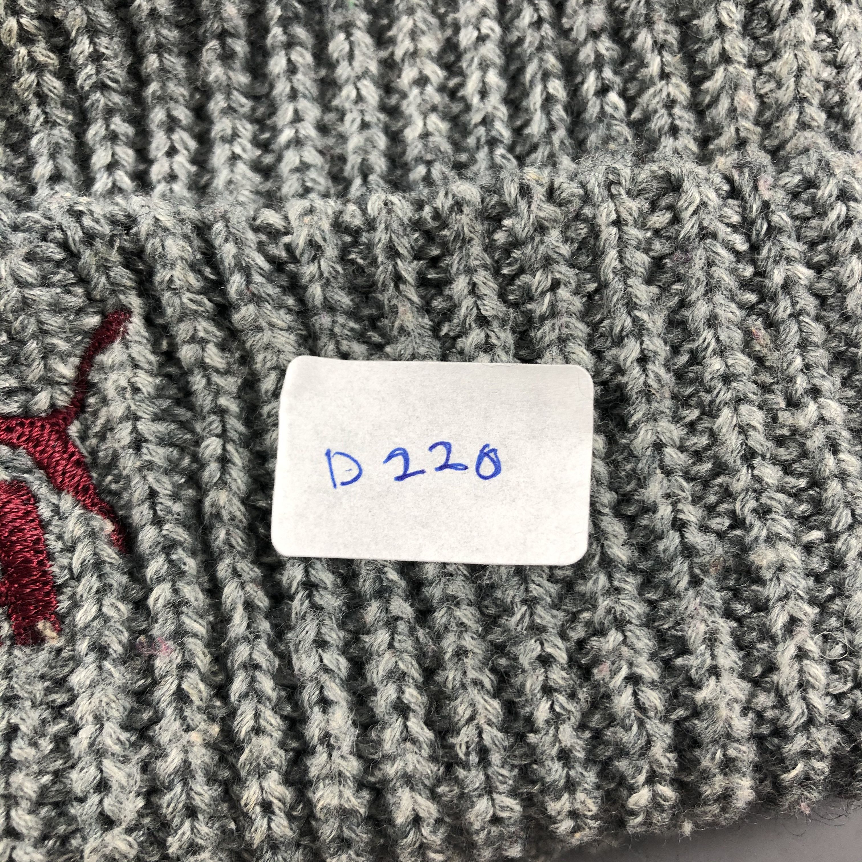 Puma × Vintage Puma Ribbed Beanie Snow Hat Snow Cap -D220 Size ONE SIZE - 8 Thumbnail