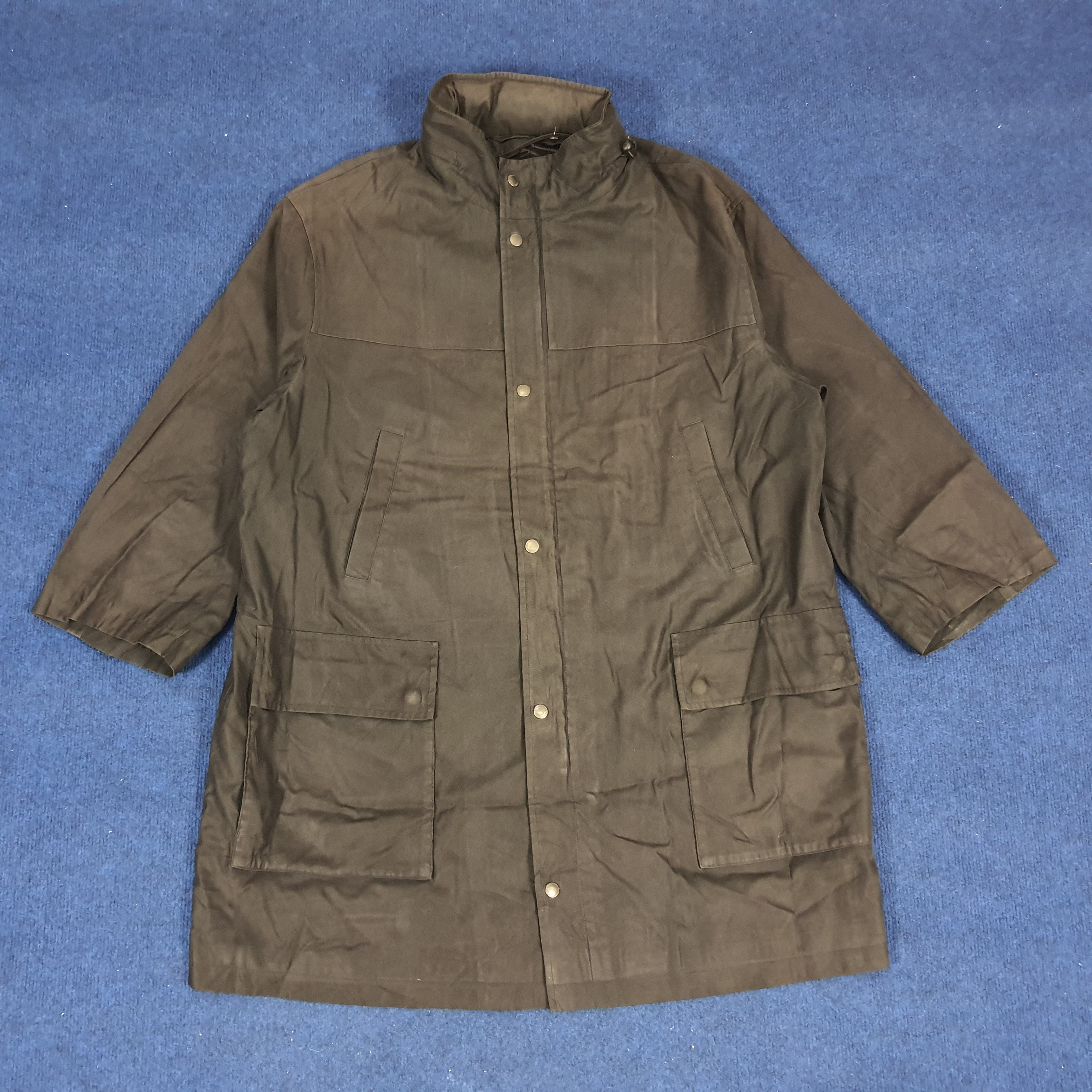 Burberry × Vintage Vintage Burberry London Winter Trench Jacket Size US XL / EU 56 / 4 - 3 Thumbnail