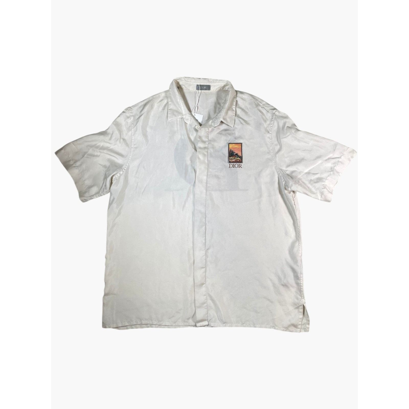 Dior Dior Mount Zion Silk Button Up Size US L / EU 52-54 / 3 - 1 Thumbnail