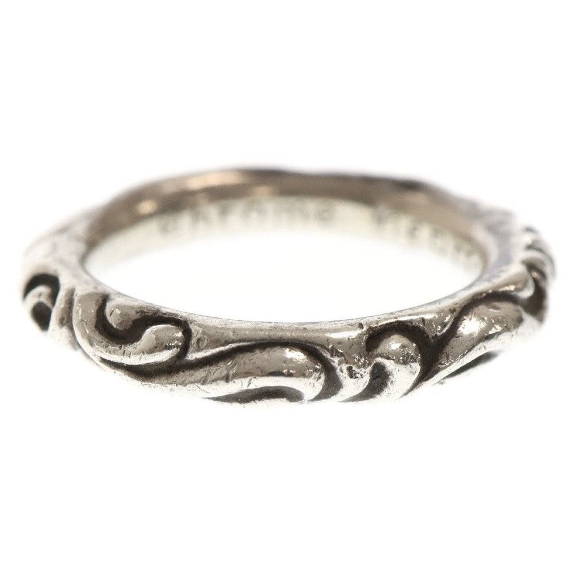 Chrome Hearts Chrome Hearts Scroll Band Ring Silver Size ONE SIZE - 1 Thumbnail