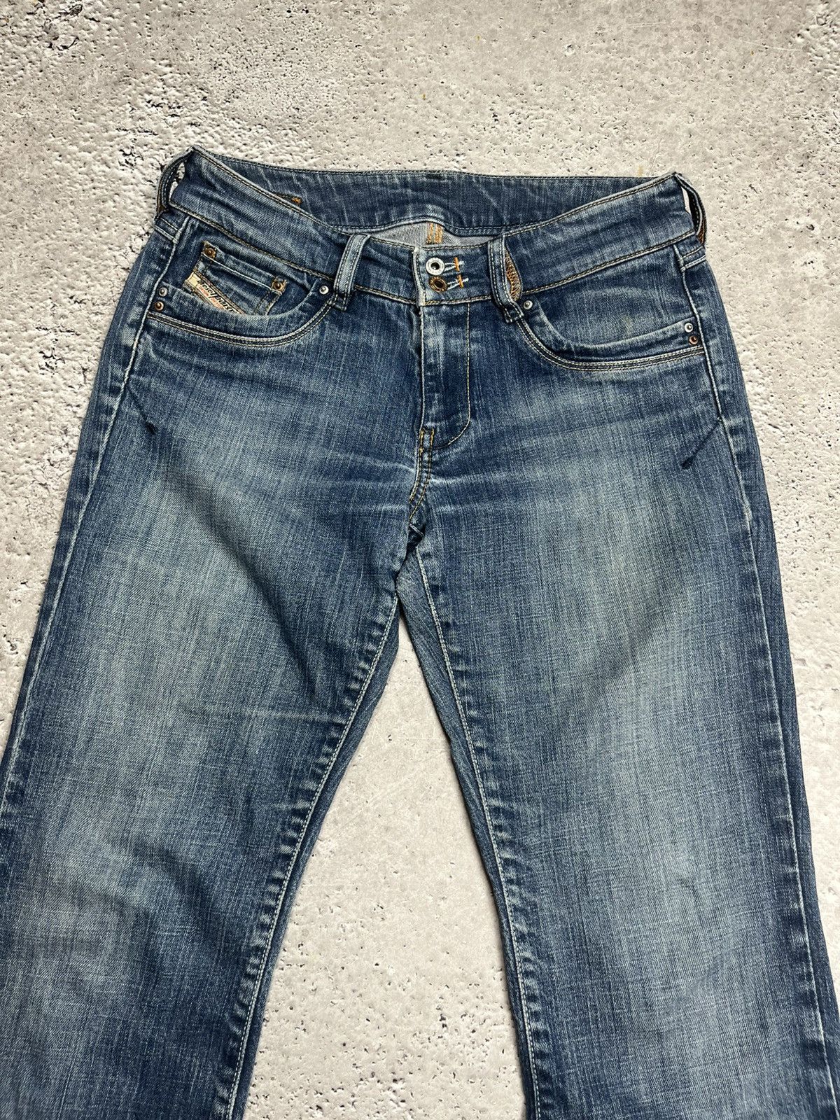 Diesel Diesel Flared Jeans Bootcut Blue Denim Size 28 Low Rise Size 28" / US 6 / IT 42 - 10 Thumbnail