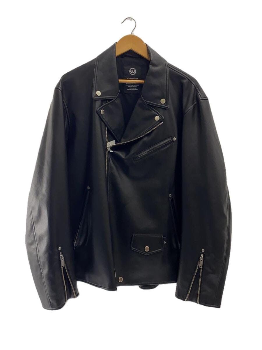 Undercover GU Eliminate The Noise Leather Jacket Size US XL / EU 56 / 4 - 2 Thumbnail