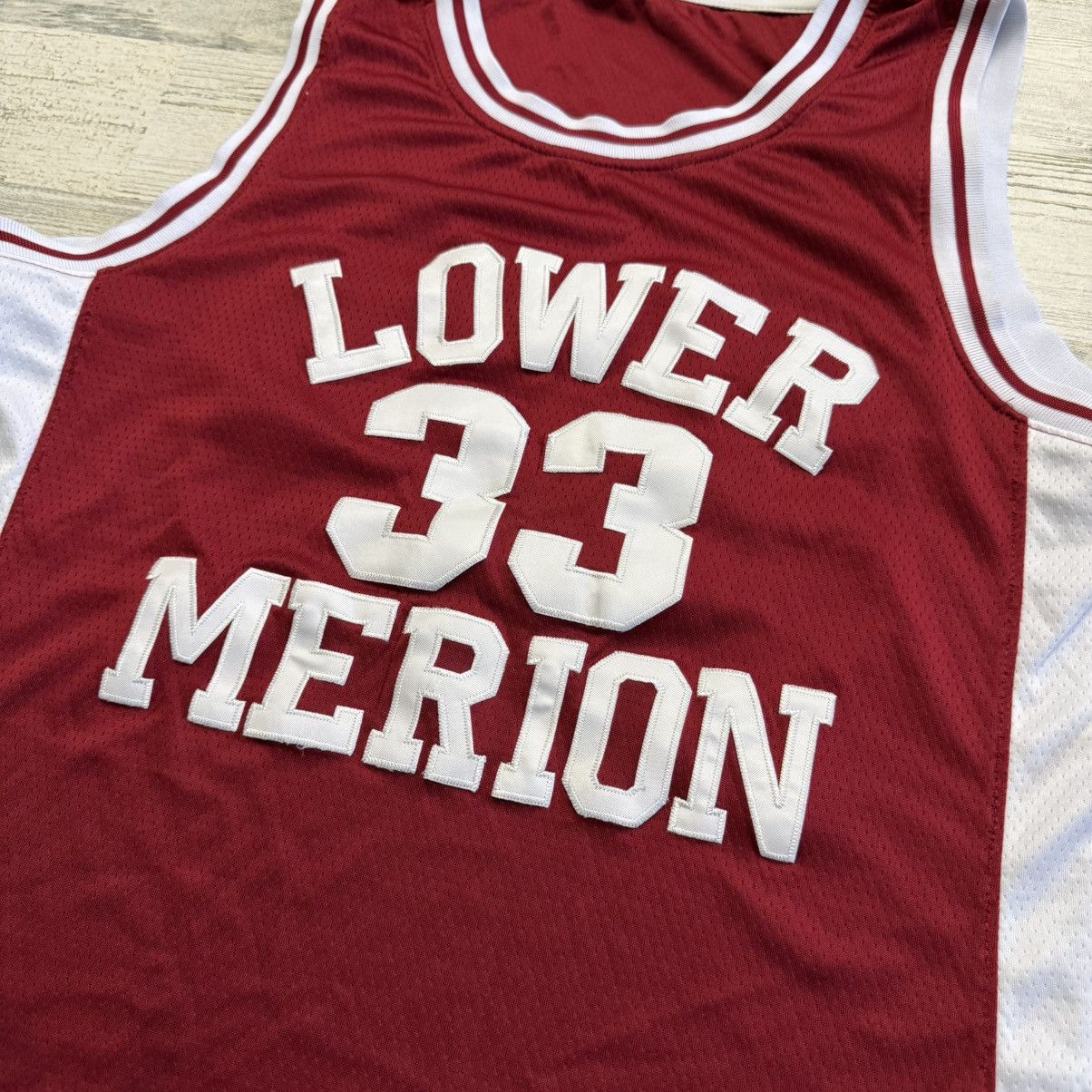 Vintage Kobe Bryant Lower Marion High School Basketball Jersey XL Size US XL / EU 56 / 4 - 5 Thumbnail