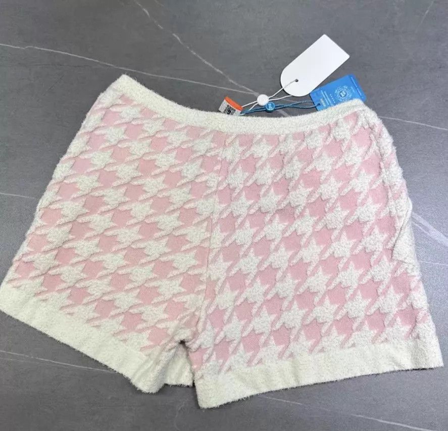 Balmain BALMAIN Pink Tweed Shorts 36 Size 25" / US 0 / IT 36 - 2 Thumbnail