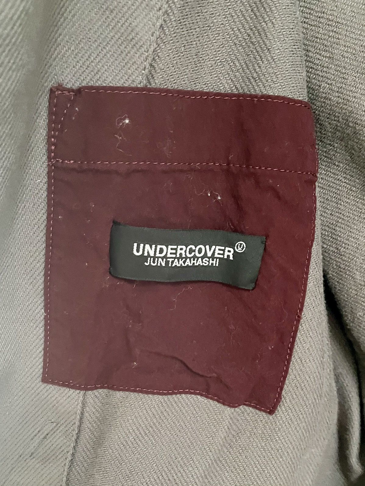 Undercover Undercover grey short sleeves military inspired shirt japanM Size US M / EU 48-50 / 2 - 2 Thumbnail