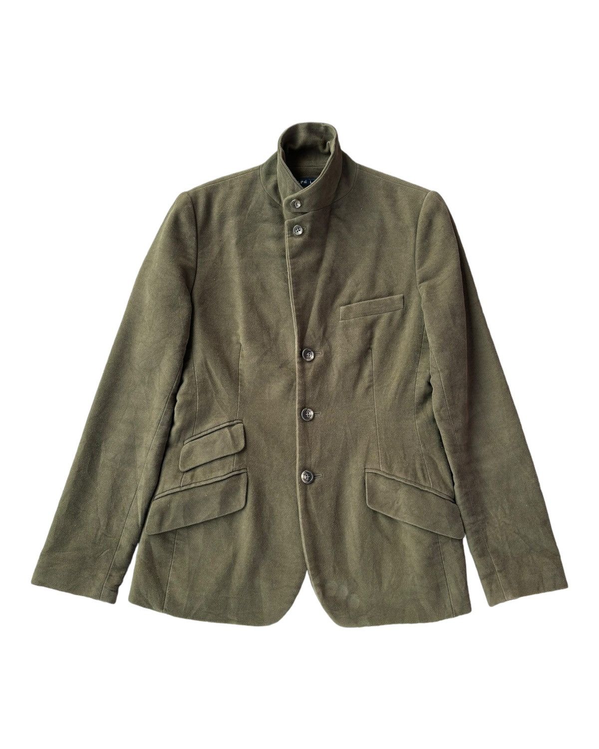 Polo Ralph Lauren RALPH LAUREN GREEN BLAZER COAT Size S / US 4 / IT 40 - 4 Thumbnail