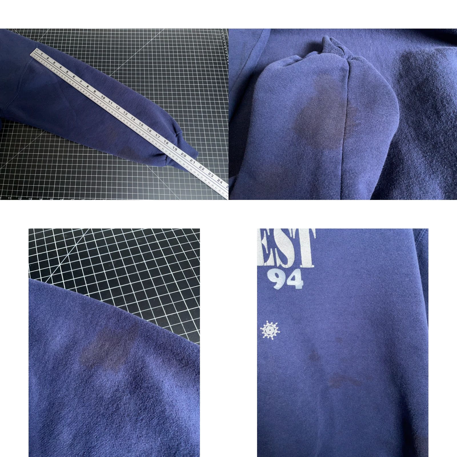 Jerzees 1994 Zehnder's Snowfest Sweatshirt Adult XL Blue Jerzees Frankenmuth Michigan Size US XL / EU 56 / 4 - 8 Thumbnail